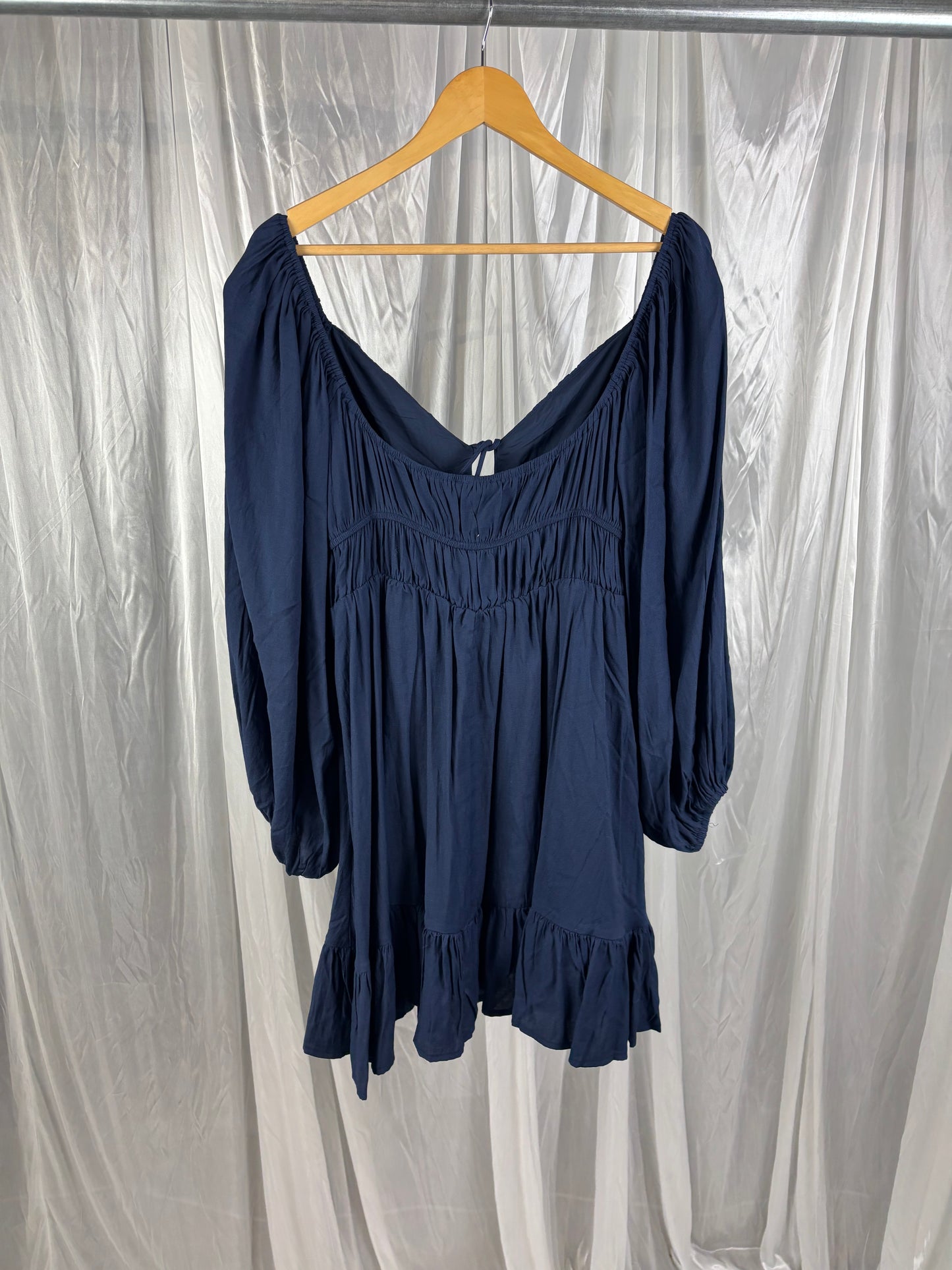 Ally Navy Blue Dress - 14