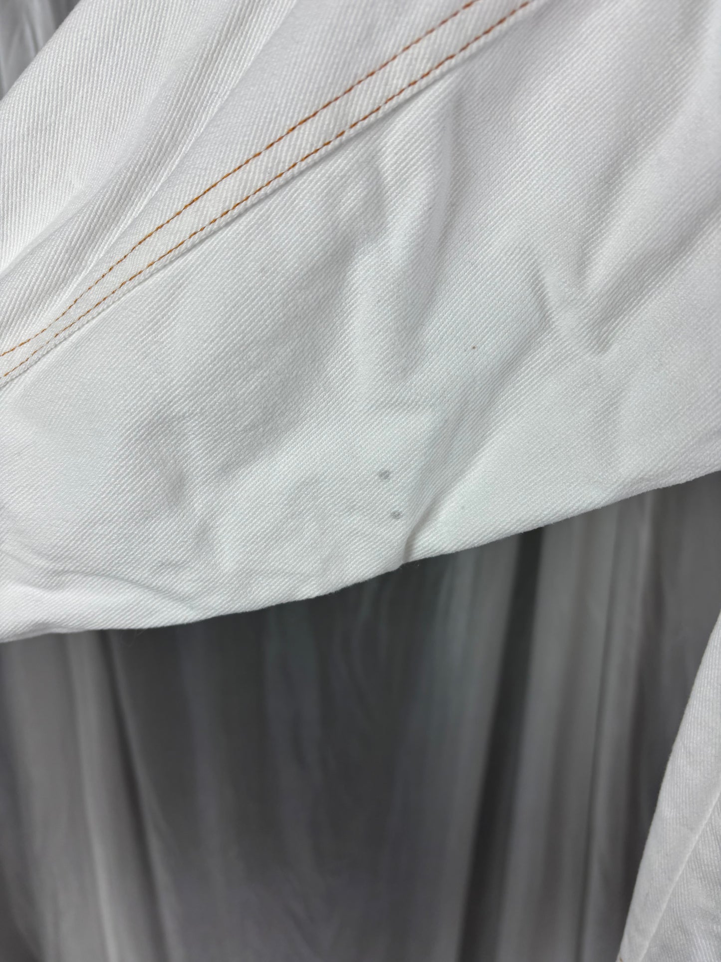 Dazie White Denim Jacket - 6