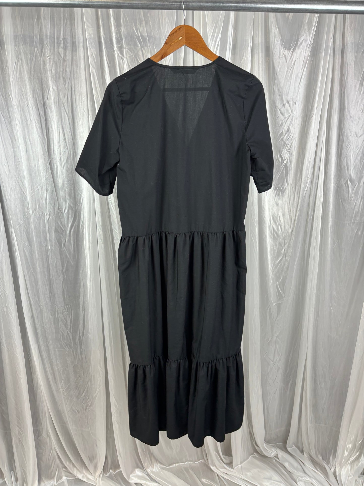 Zara Black Midi Dress - S