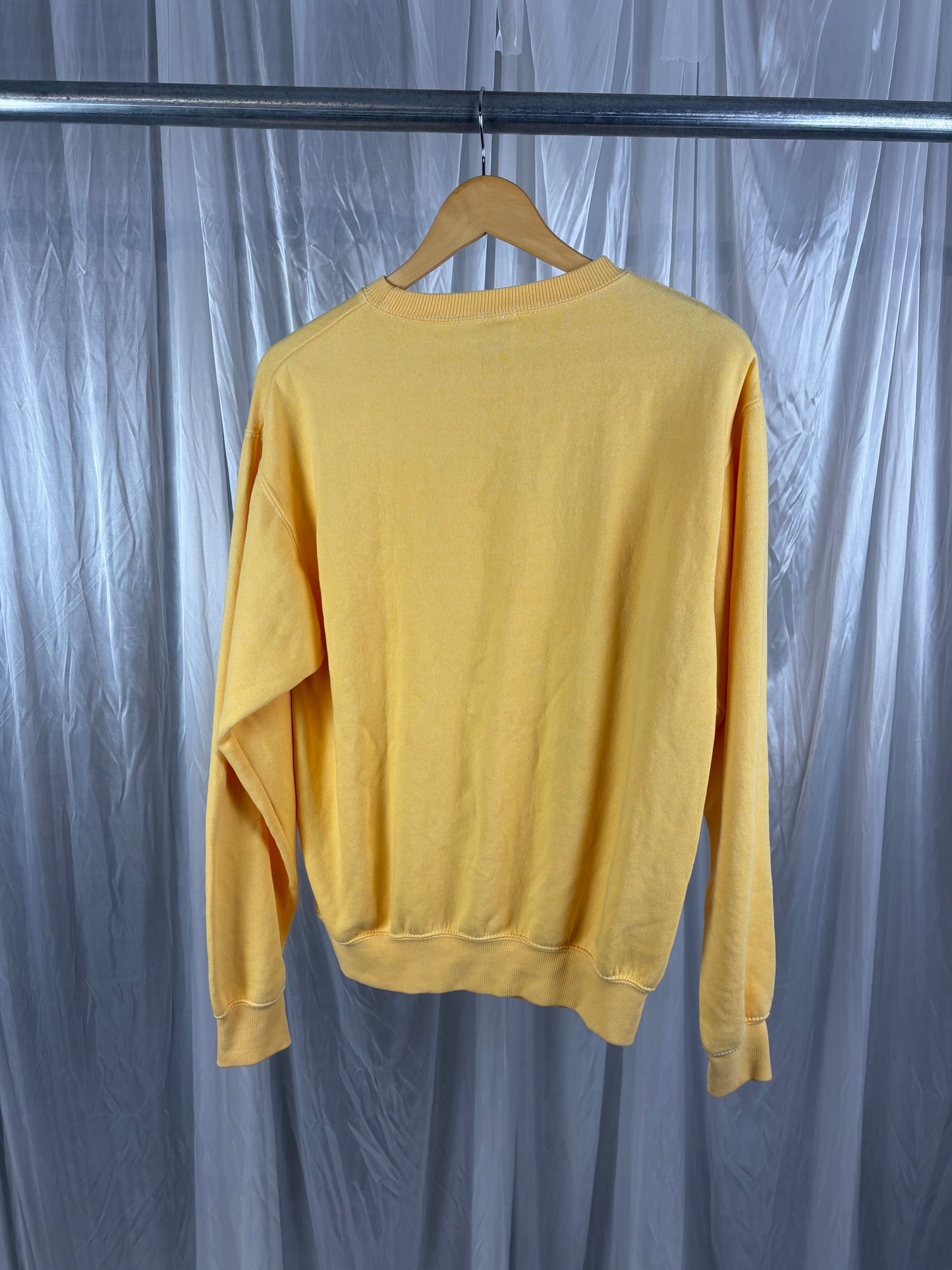 John Galt Yellow Crewneck - M