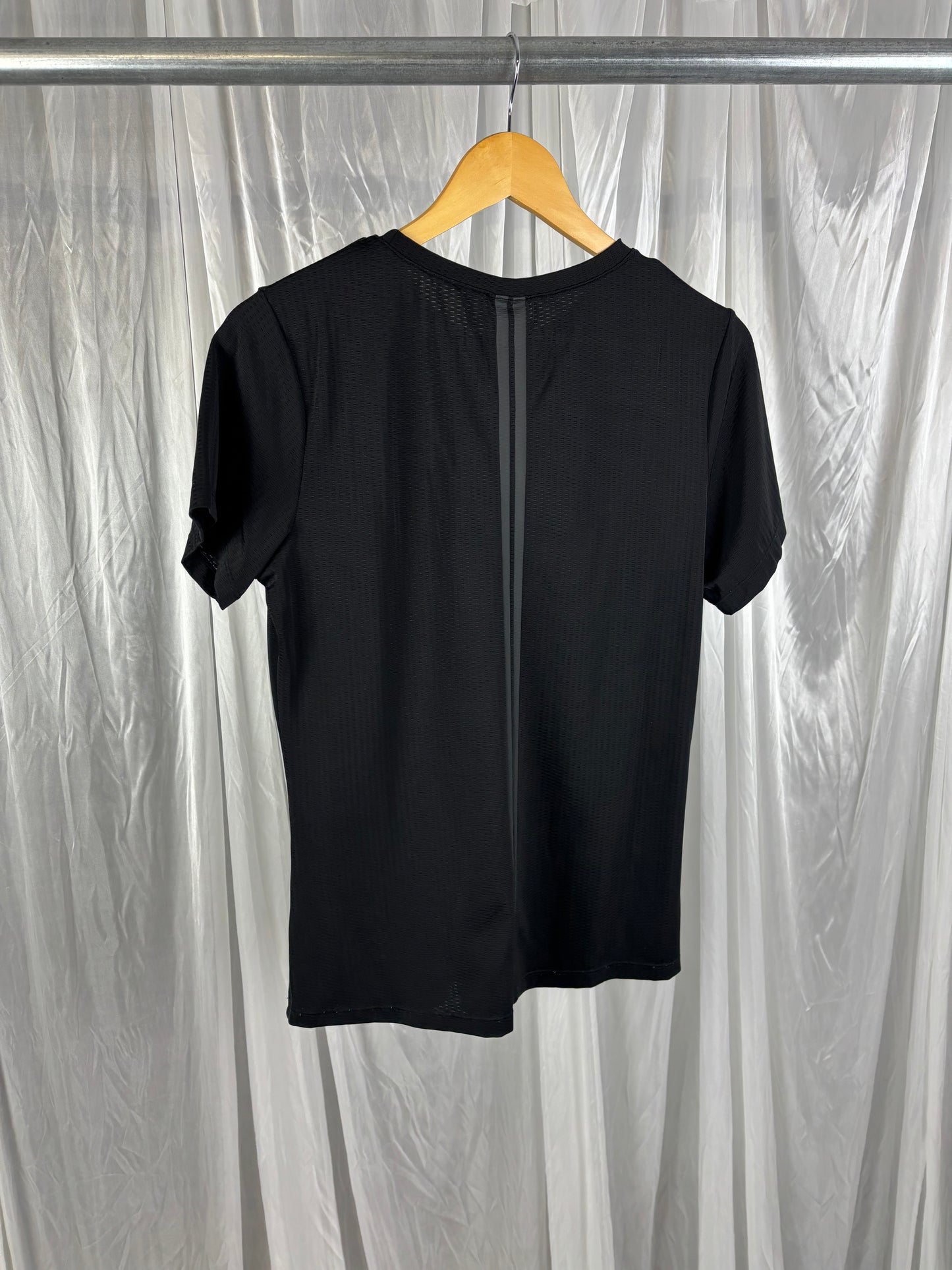 Aimn Black Sports Top - S