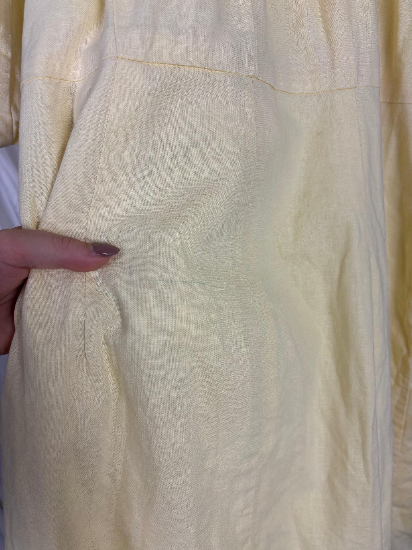 H&M Yellow Mini Dress - L