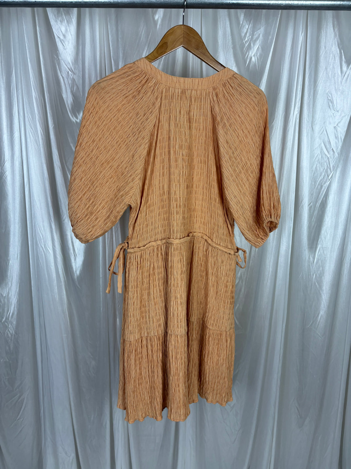 Leila + Luca Orange Mini Dress - 12