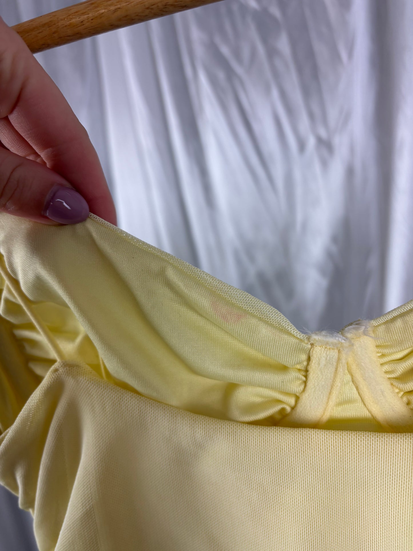 Glassons Yellow Mini Dress - XS