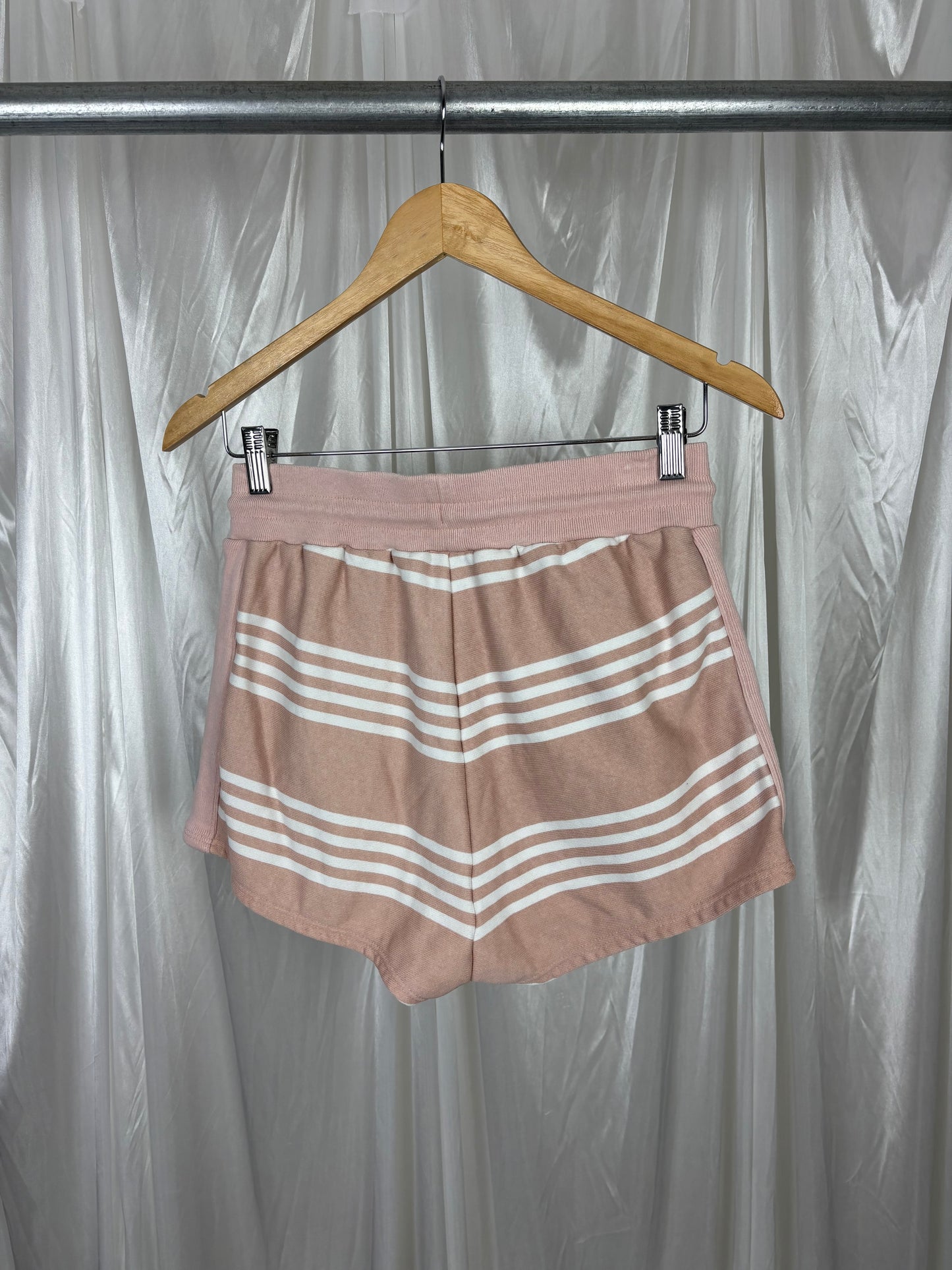 Champion Pink Striped Shorts - S