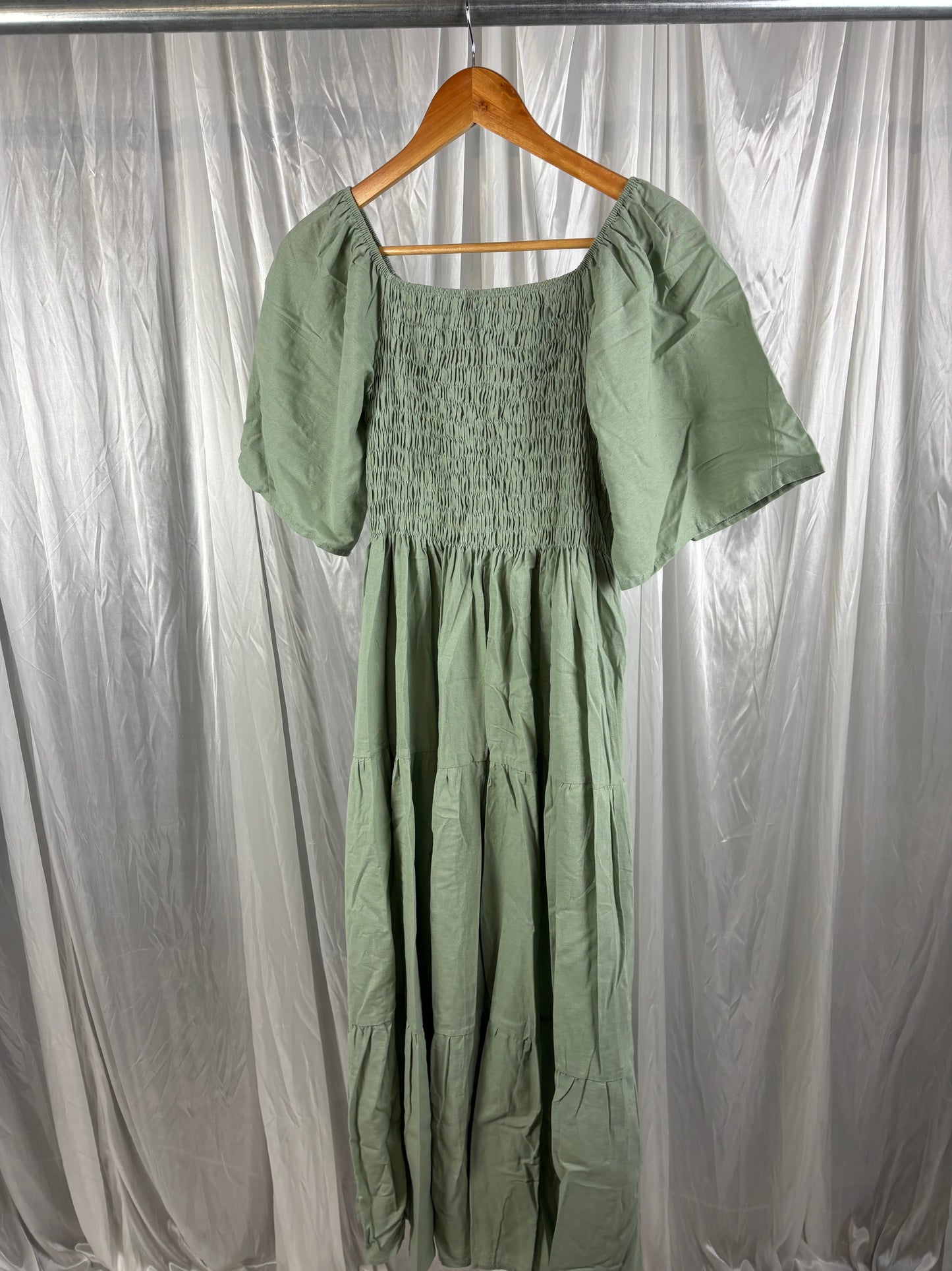 Nooz Green Maxi Dress - 12