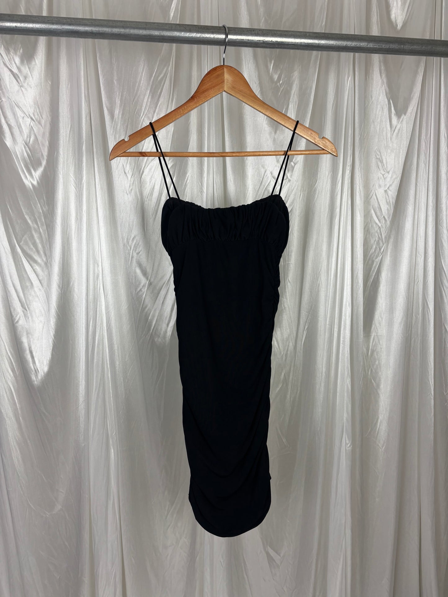 Princess Polly Black Penny Dress - 6
