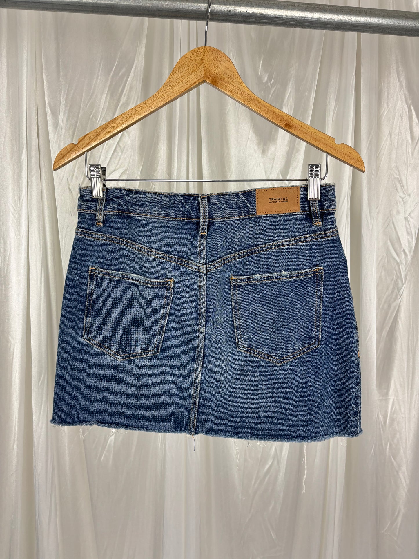 Zara Blue Denim Mini Skirt - S