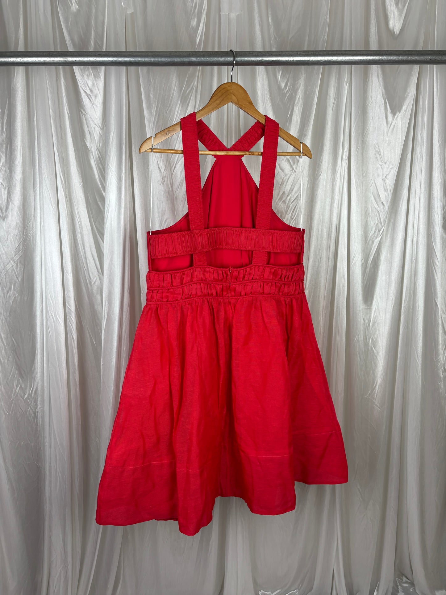 Country Road Red Silk Blend Dress - 16