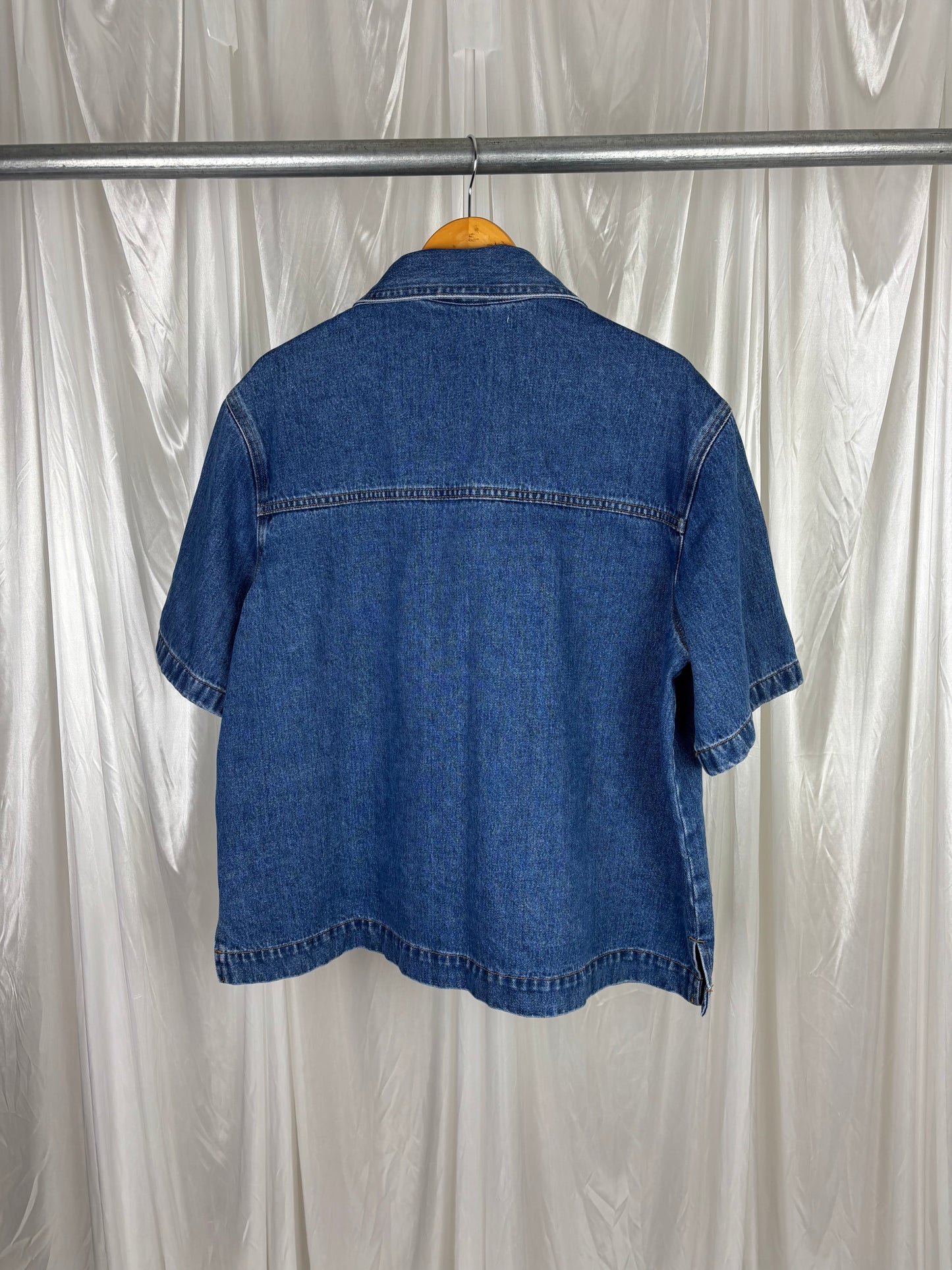 Glassons Denim Button Front Shirt - 12