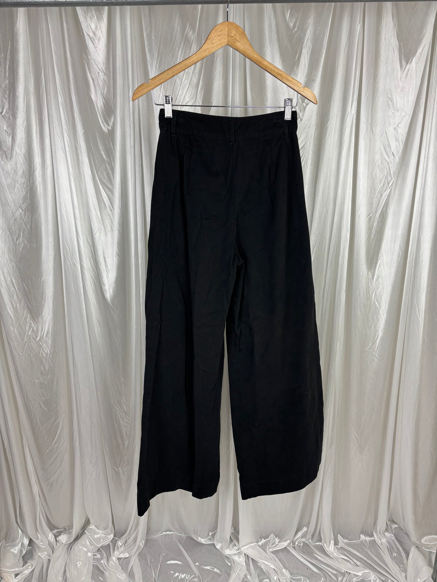 Glassons Black Wide Leg Pants - 8