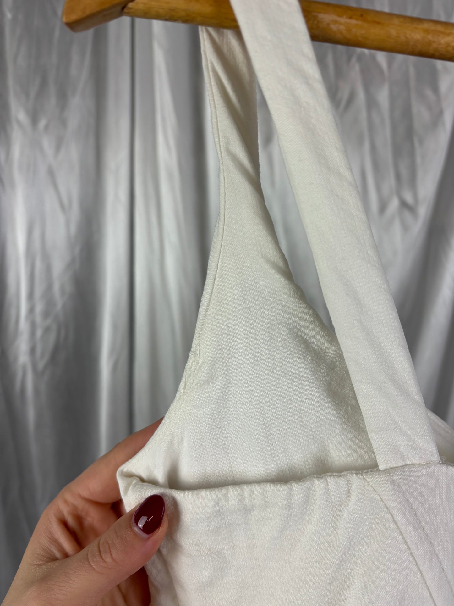 Zara White Corset Top - M