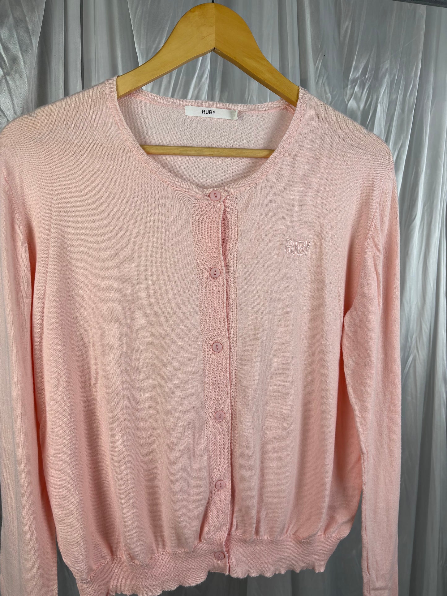 Ruby Pink Cardigan - 8