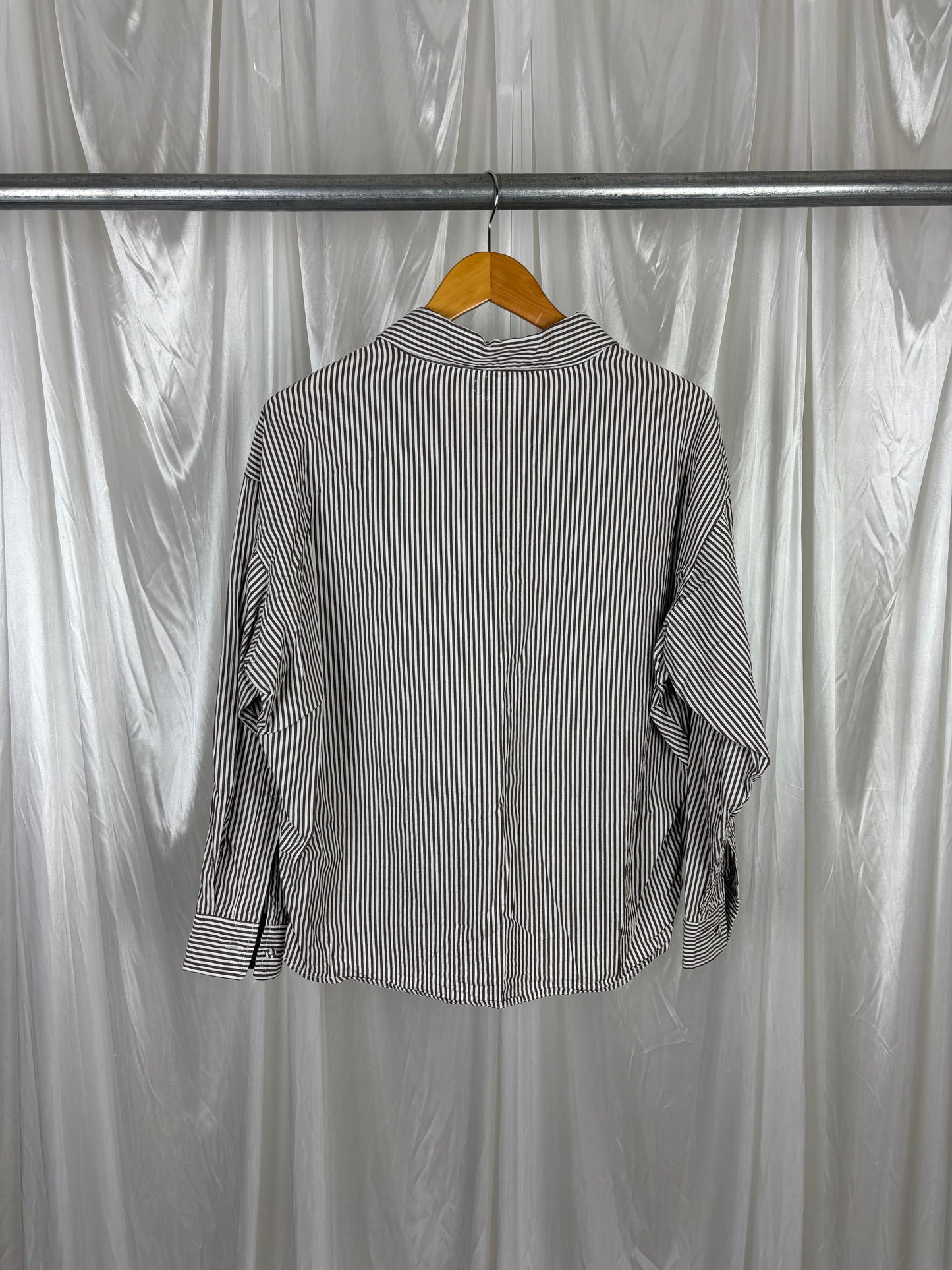 Pink Diamond Brown Striped Shirt - 6