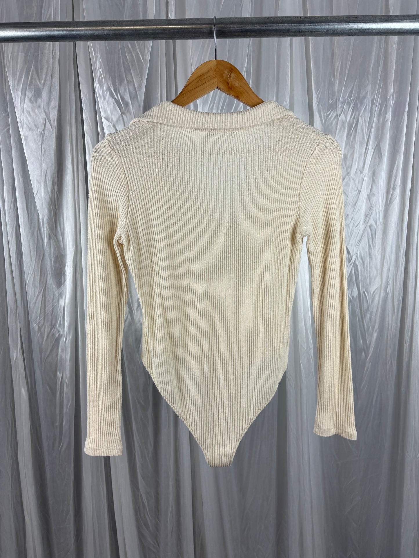 Zara Long Sleeve Bodysuit - M