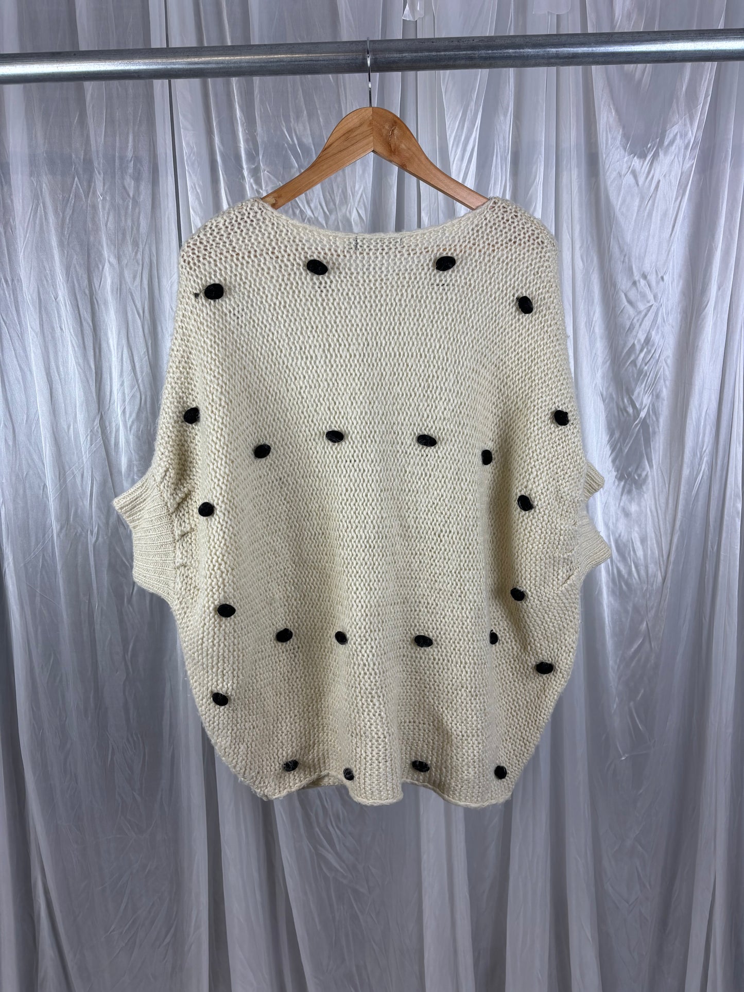 Living Doll Oversized Knit Top - S