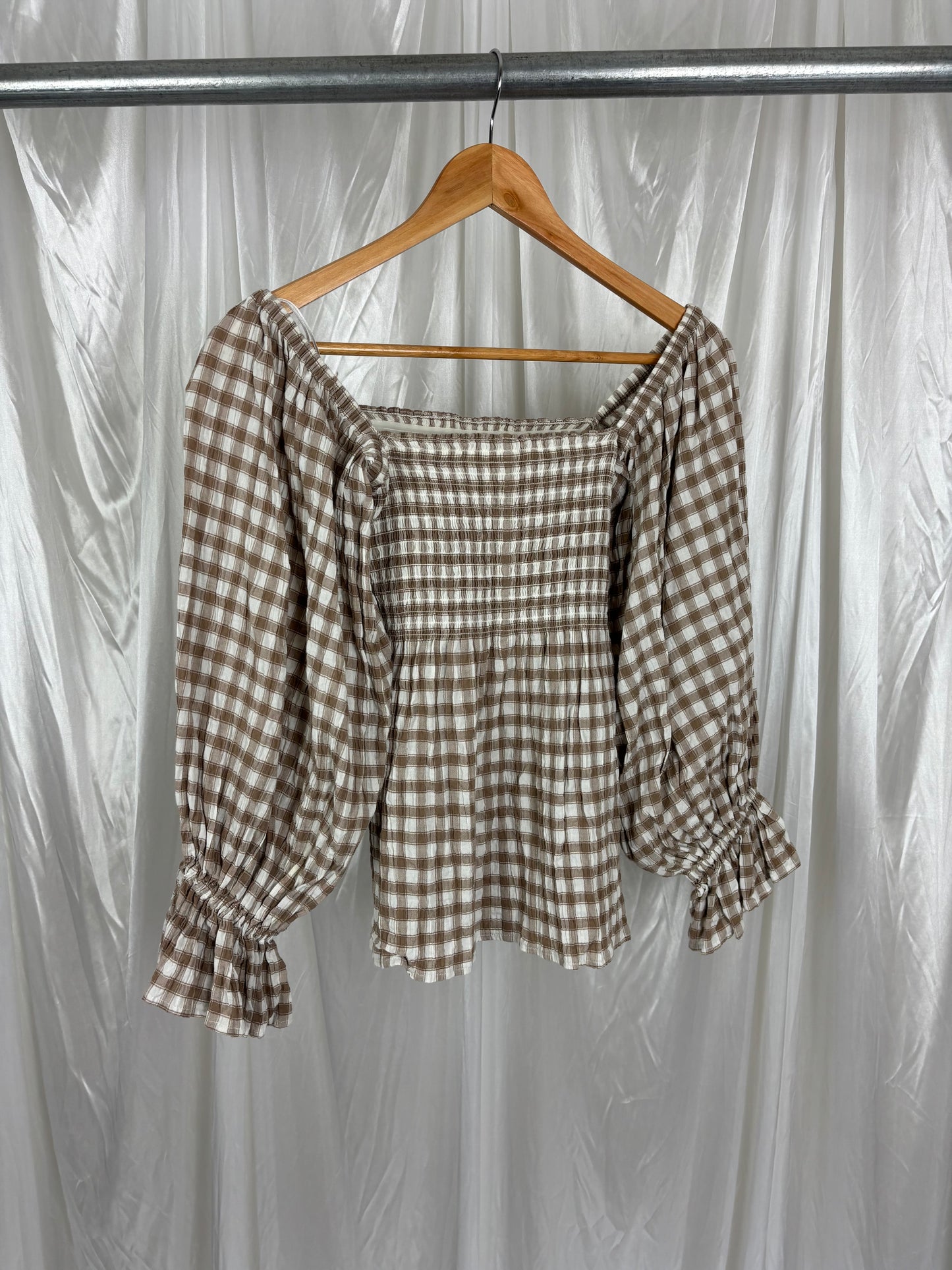 Seed Gingham Top - 6