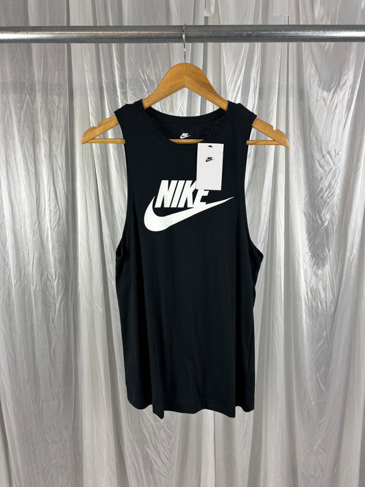Nike Black Singlet Top - S