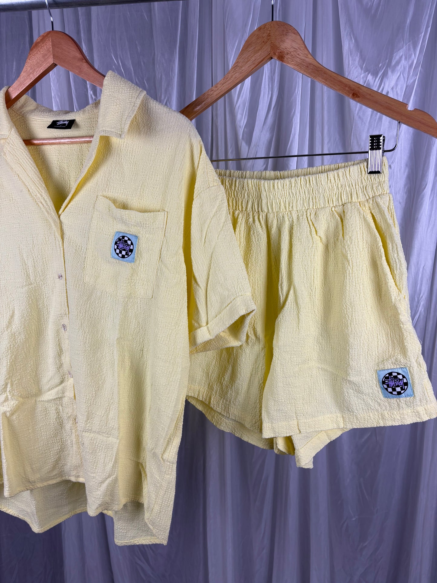 Stussy Yellow Matching Set - 6/8