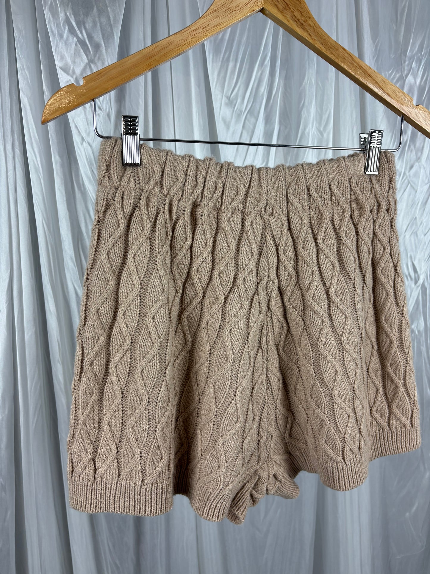 Reverse Knit Shorts - S