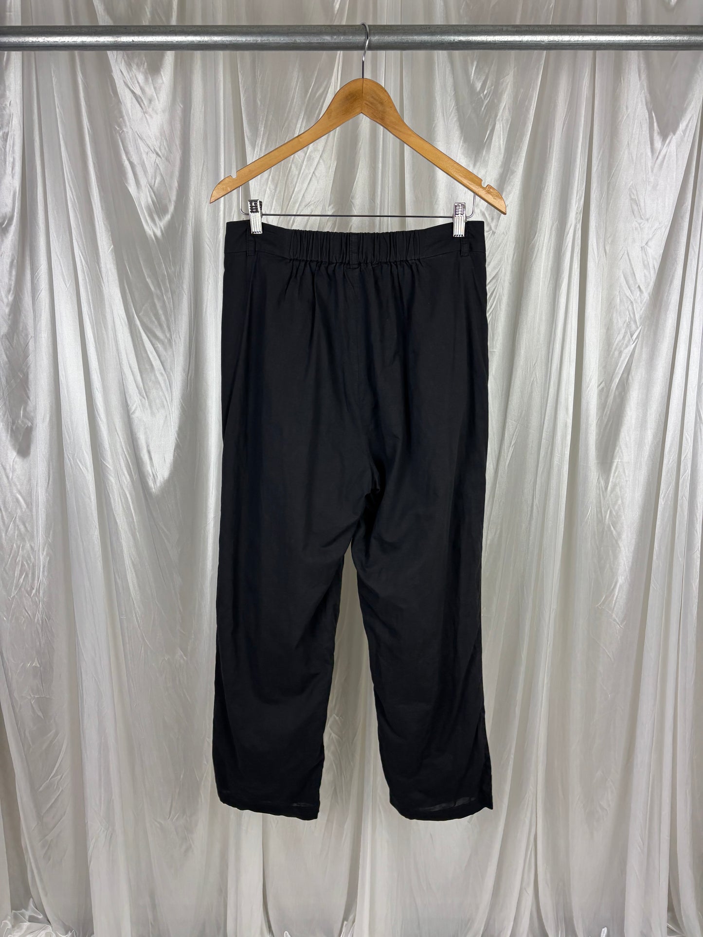Fayt Black High Waist Pants - 11