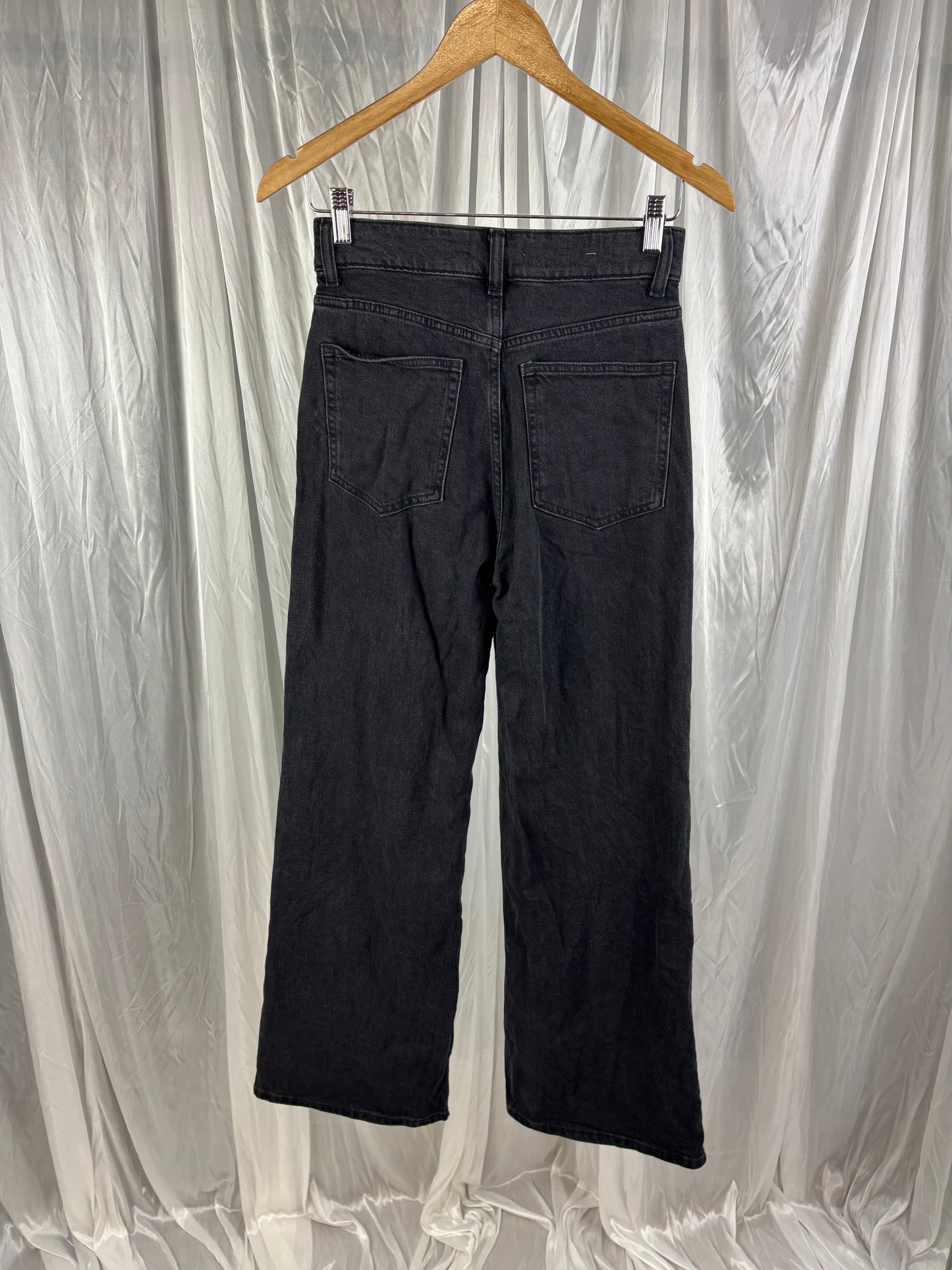 H&M Black High Waist Jeans - 4