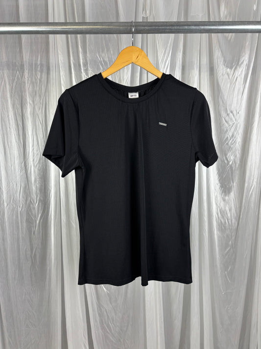 Aimn Black Sports Top - S