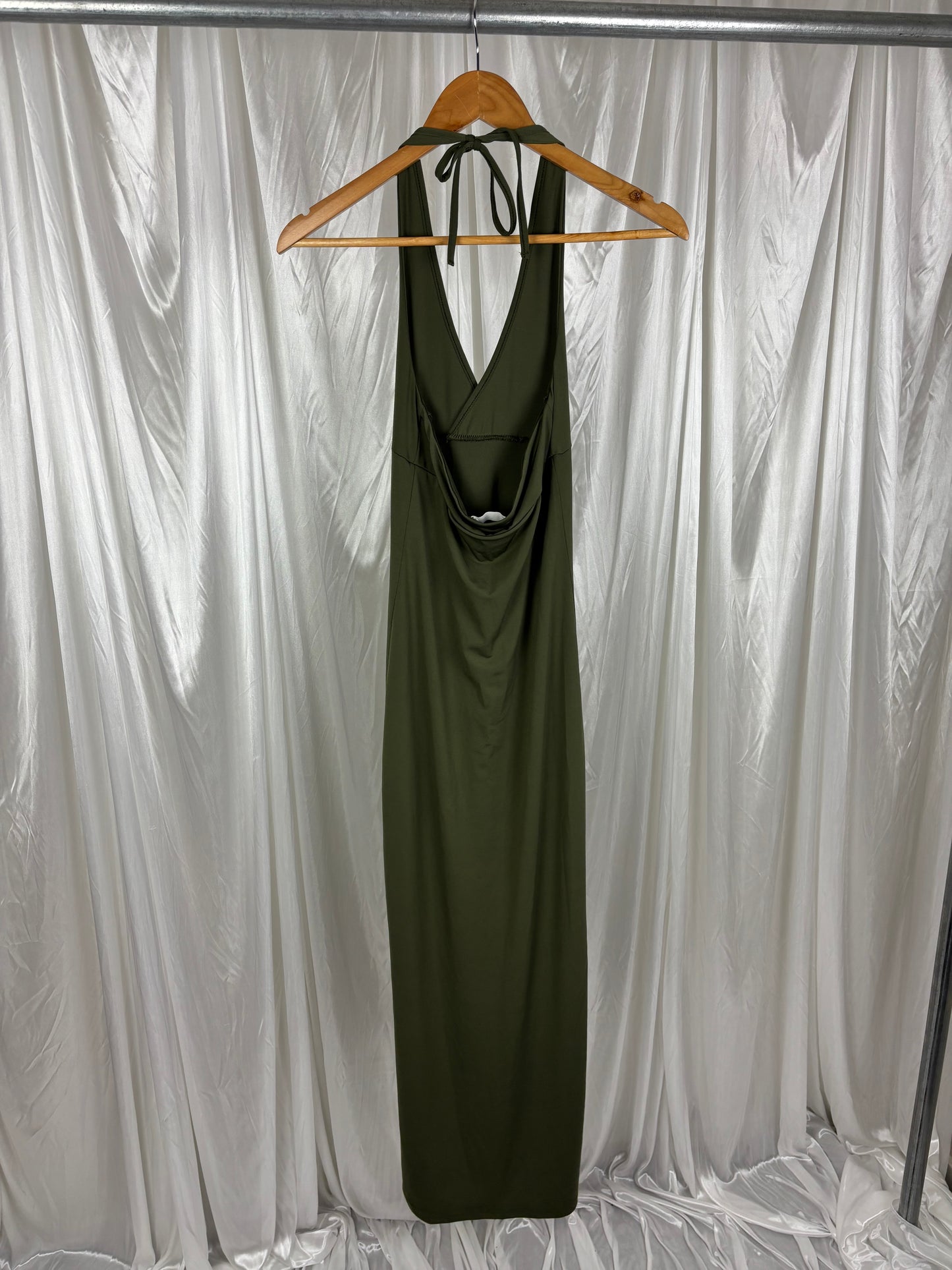 Glassons Green Halter Dress - XS