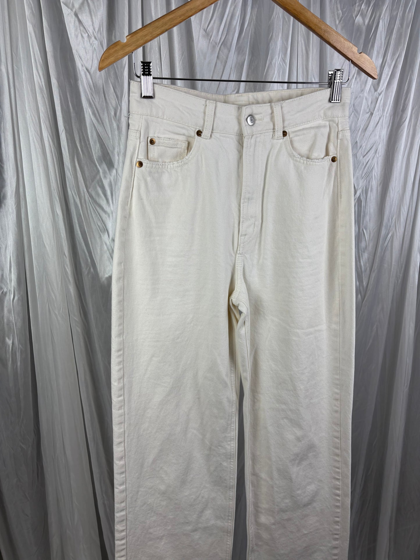 H&M White Jeans - 6