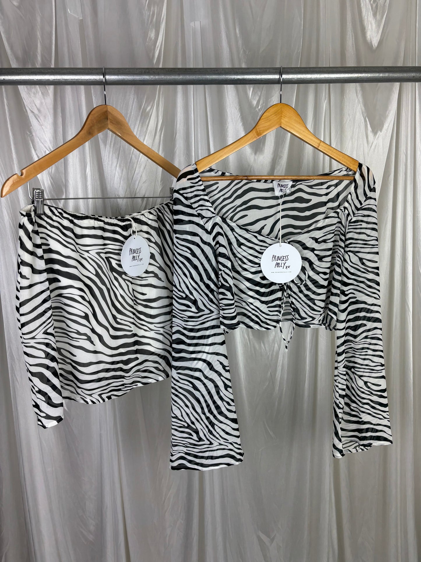 Princess Polly Sheena Zebra Matching Set - 16