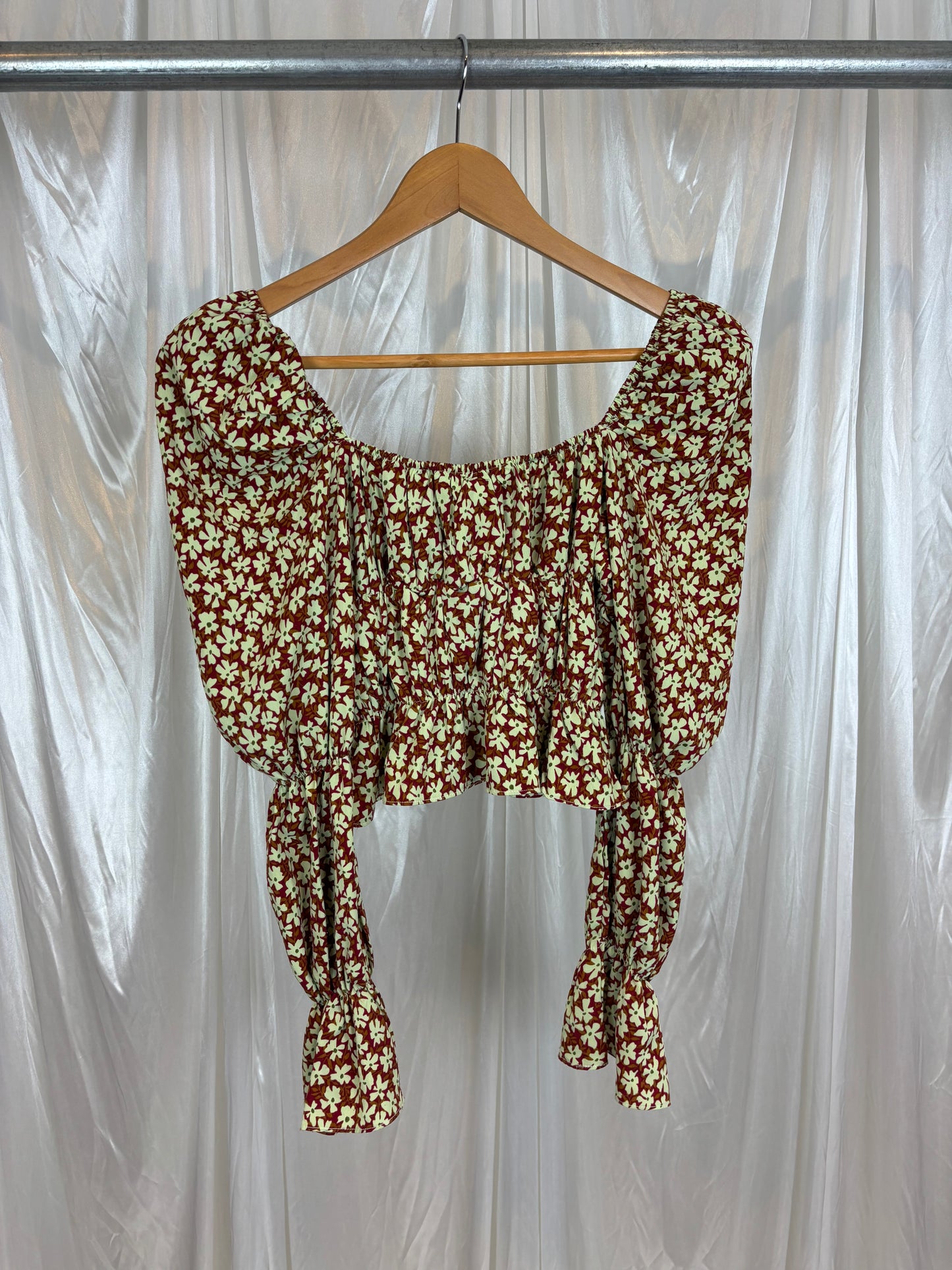 Glamorous Floral Crop Top - 6