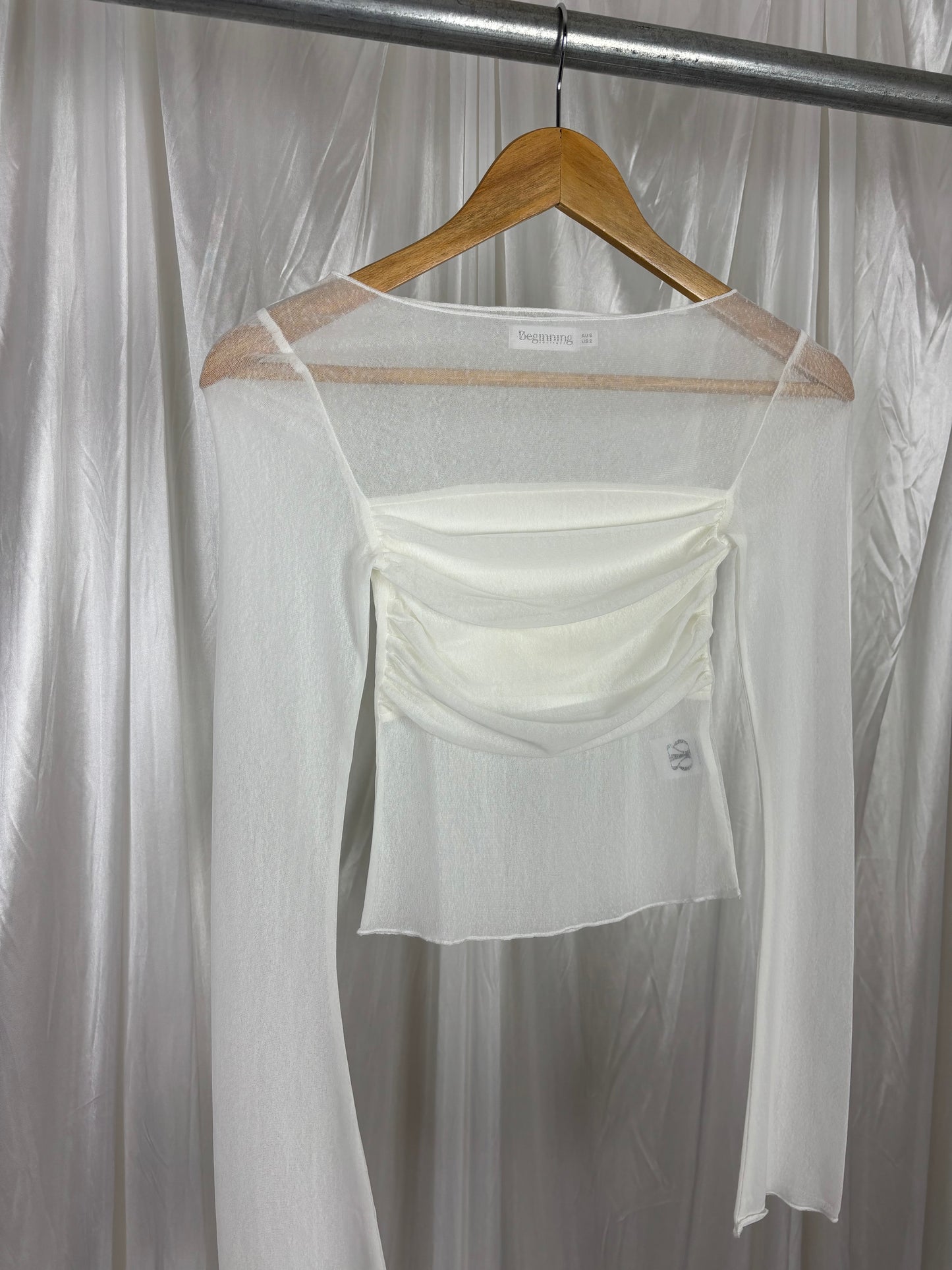 Beginning Boutique Embry Mesh Top - 6