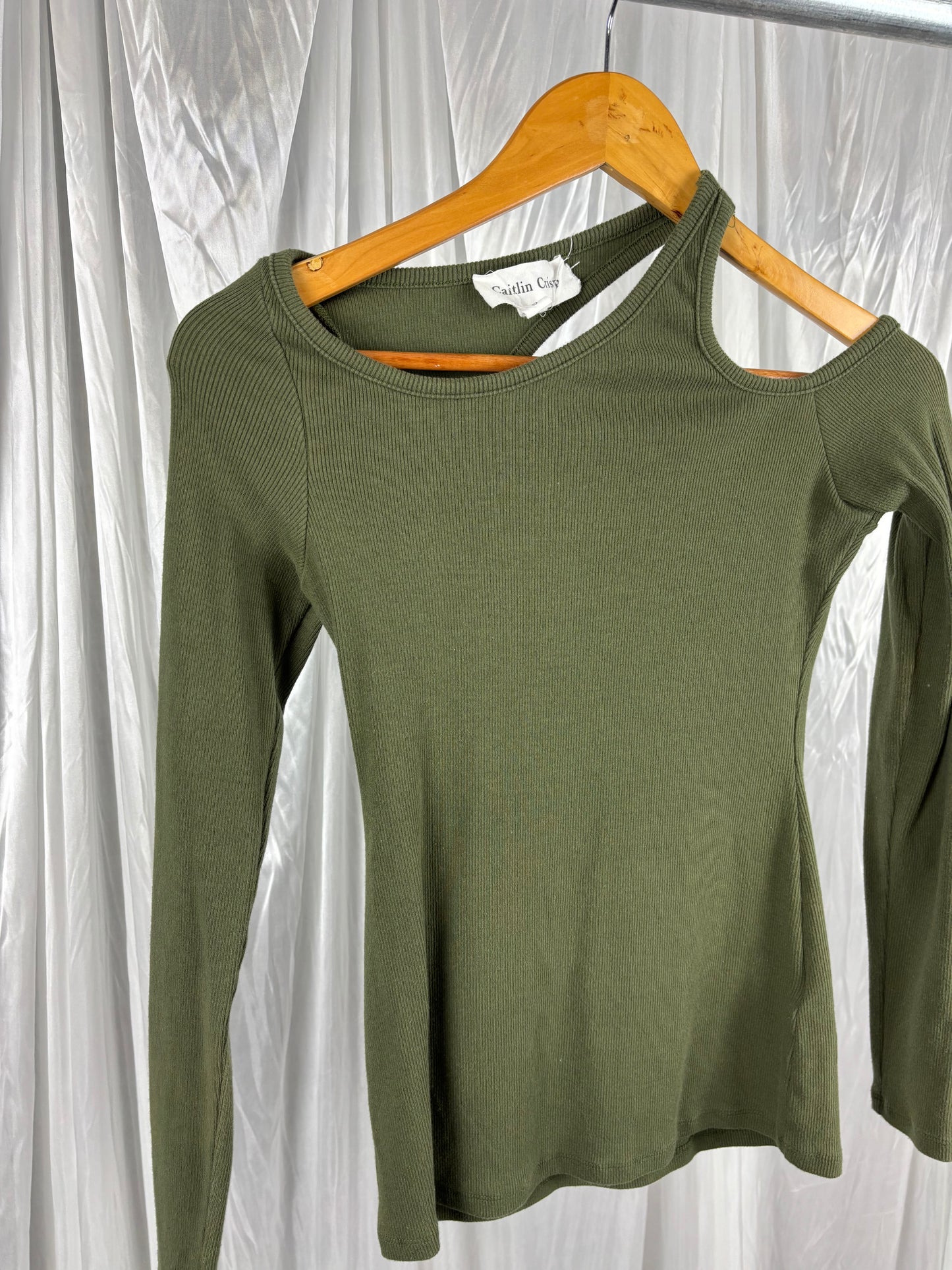 Caitlin Crisp Long Sleeve Top - 8