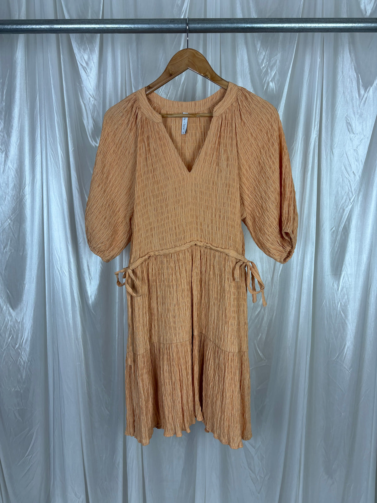 Leila + Luca Orange Mini Dress - 12