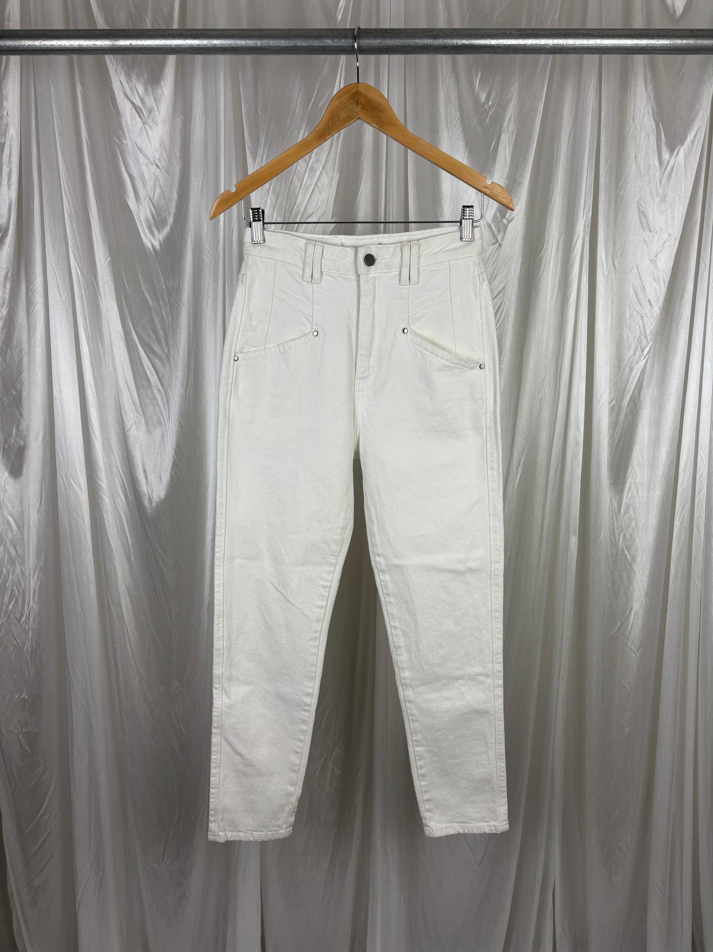 Witchery White Denim Jeans - 8