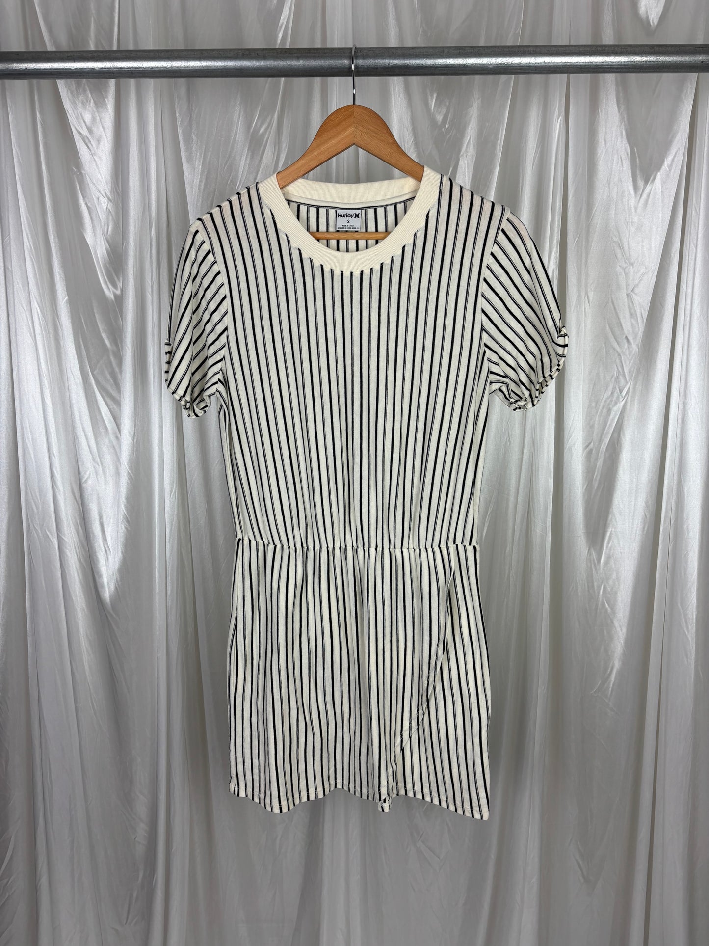 Hurley Striped Mini Dress - S
