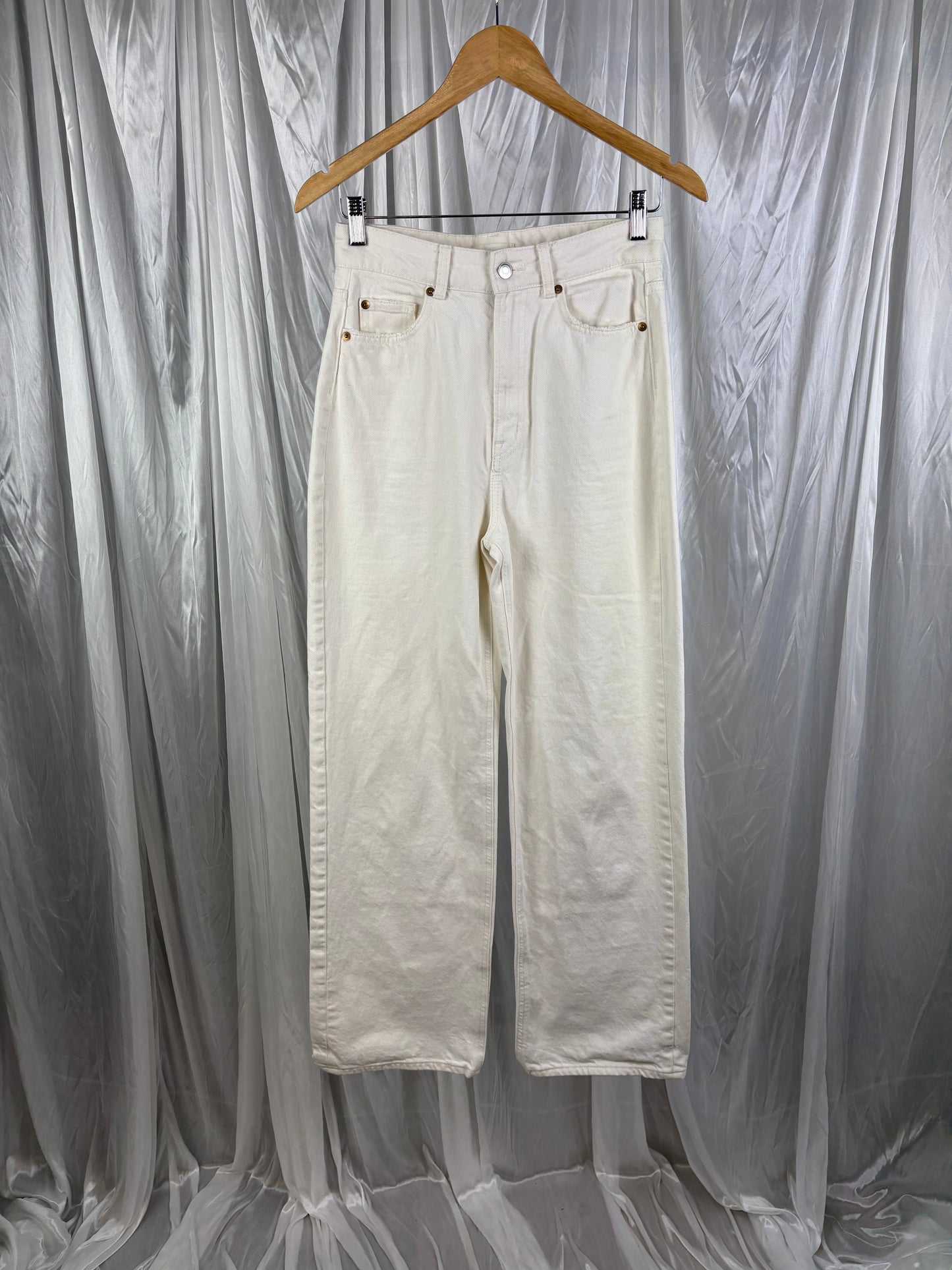 H&M White Jeans - 6