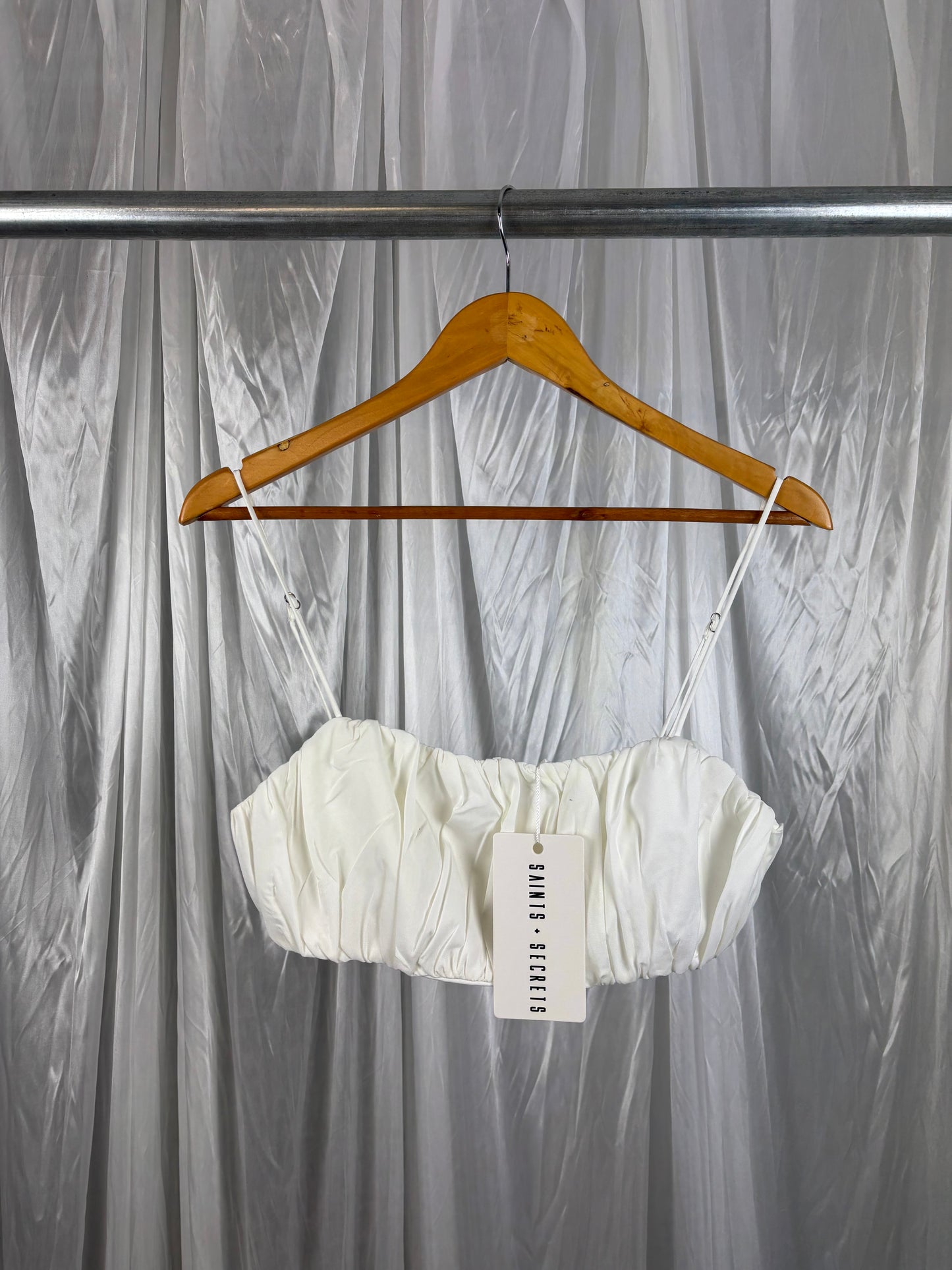 Saints + Secrets Crop Top - M