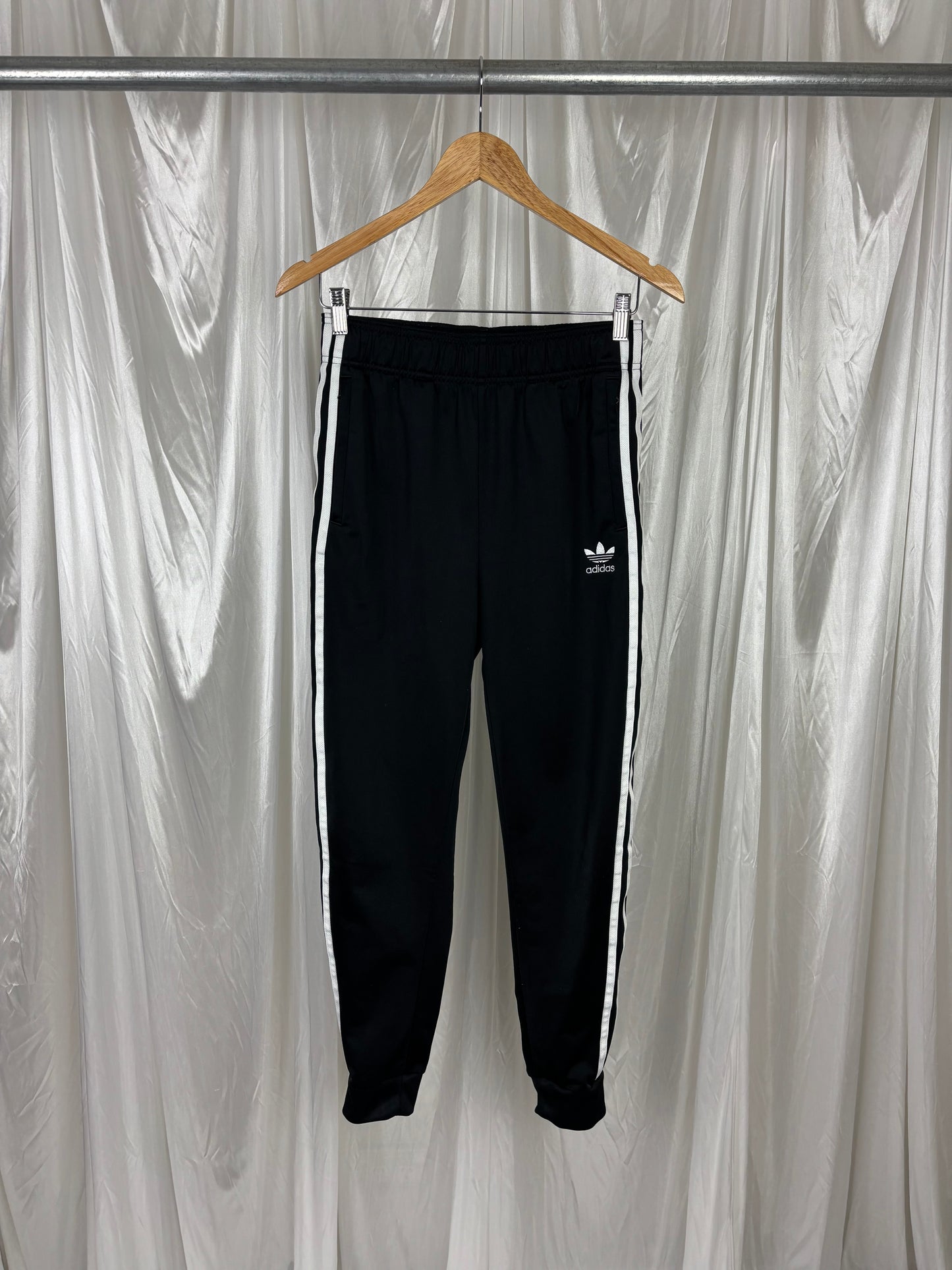 Adidas Black & White Pants - 6