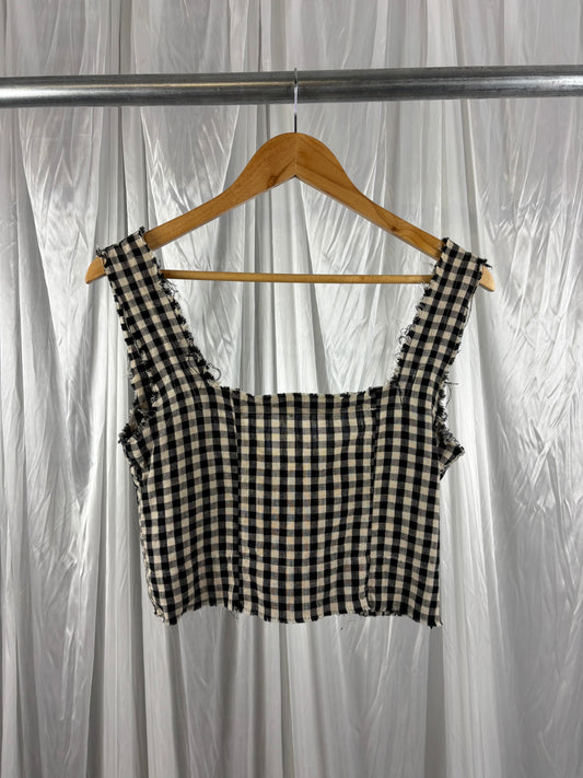 Marle Checked Top - 8