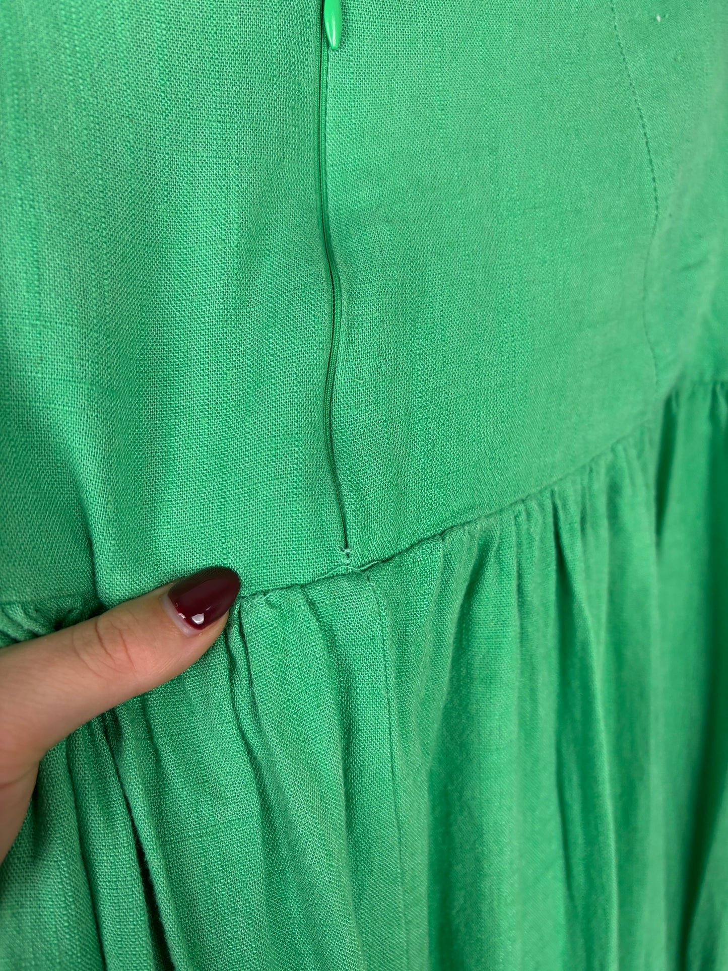 Princess Polly Green Mini Skirt - 10