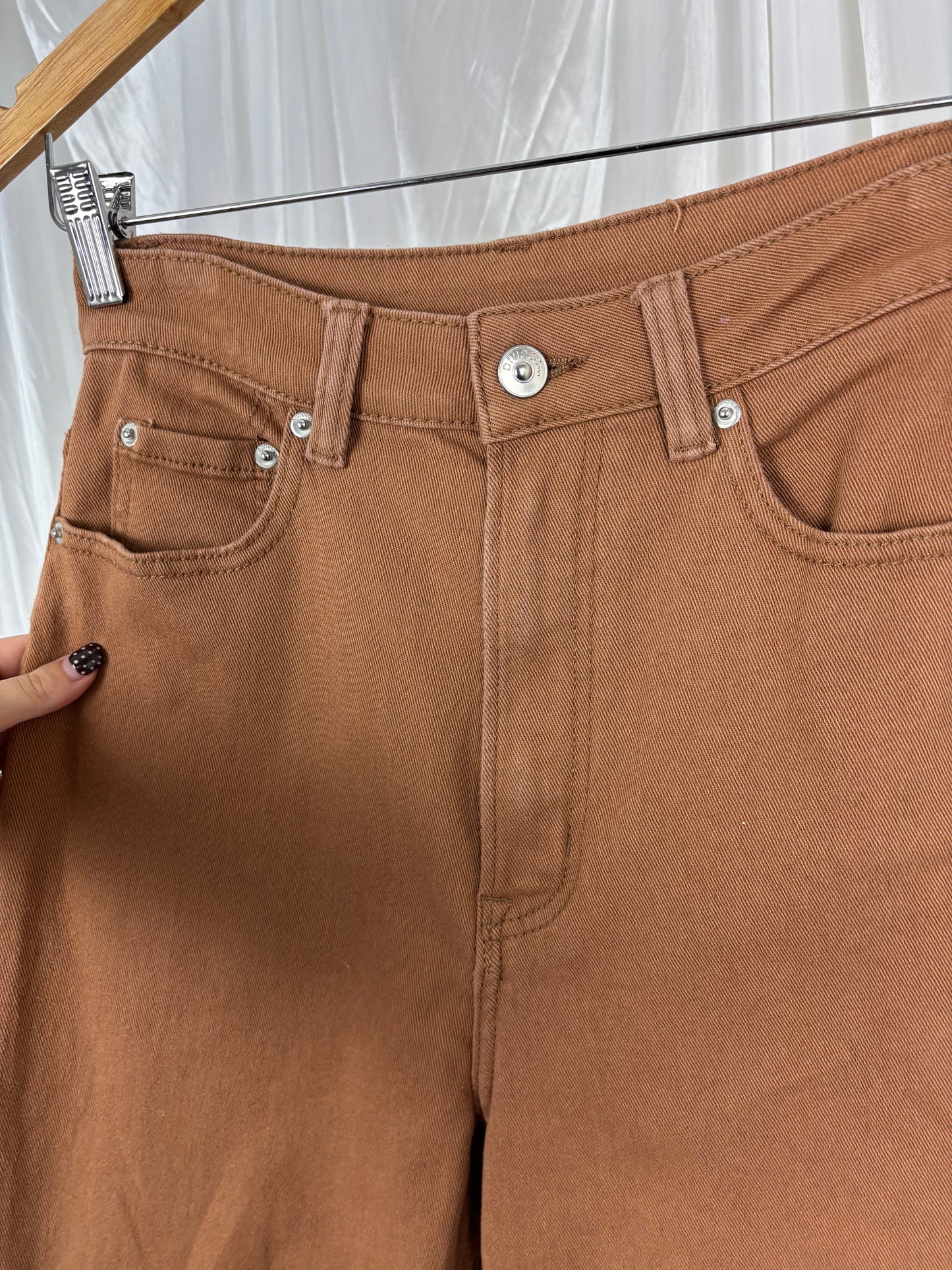 H&M Brown Denim Jeans - 4