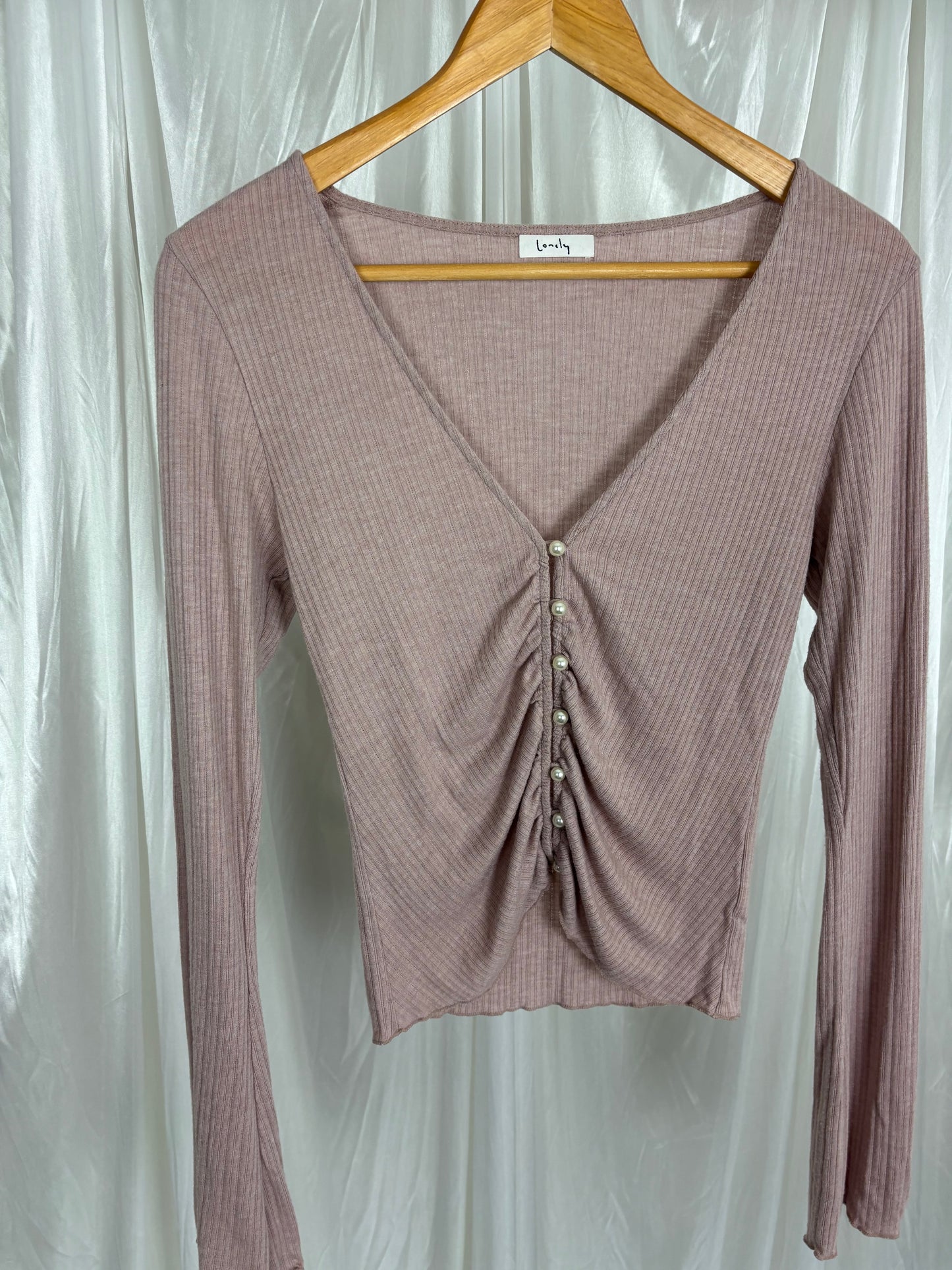 Lonely Pink Long Sleeve Top - 10