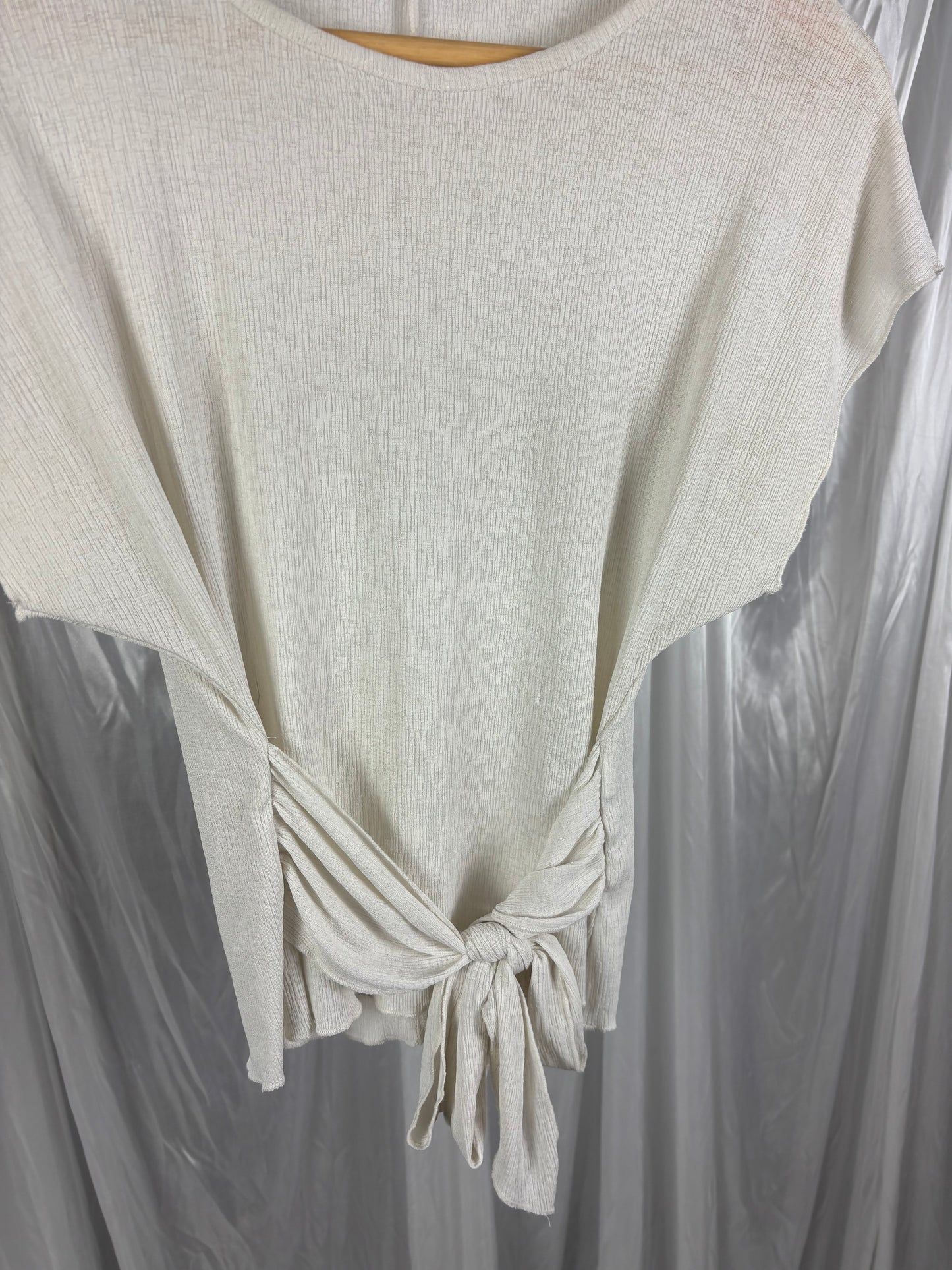 Zara Wrap Front Top - M