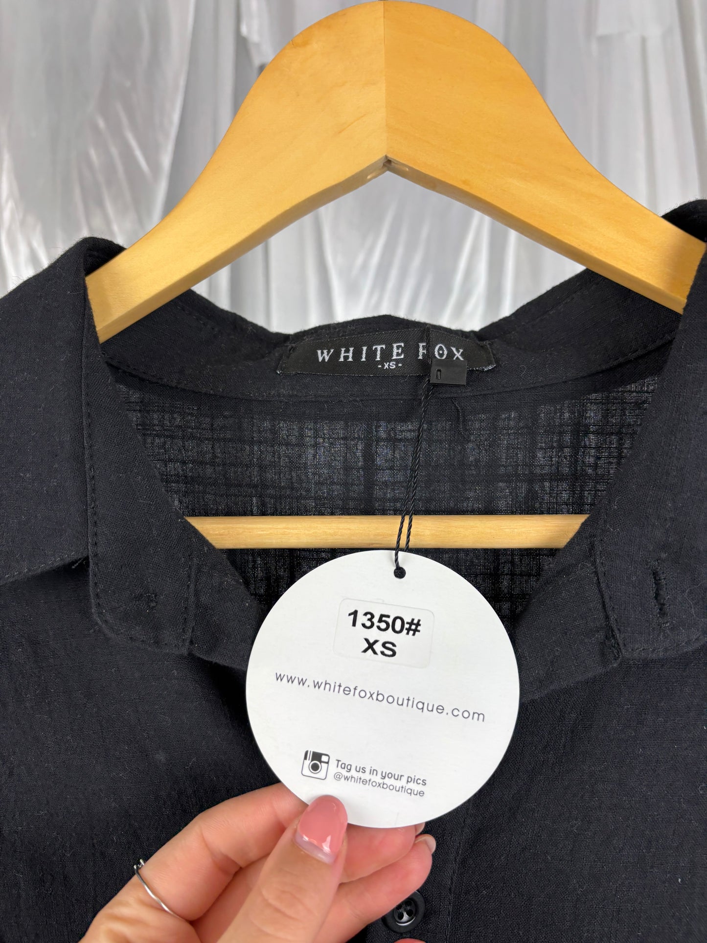 White Fox Dress - XS