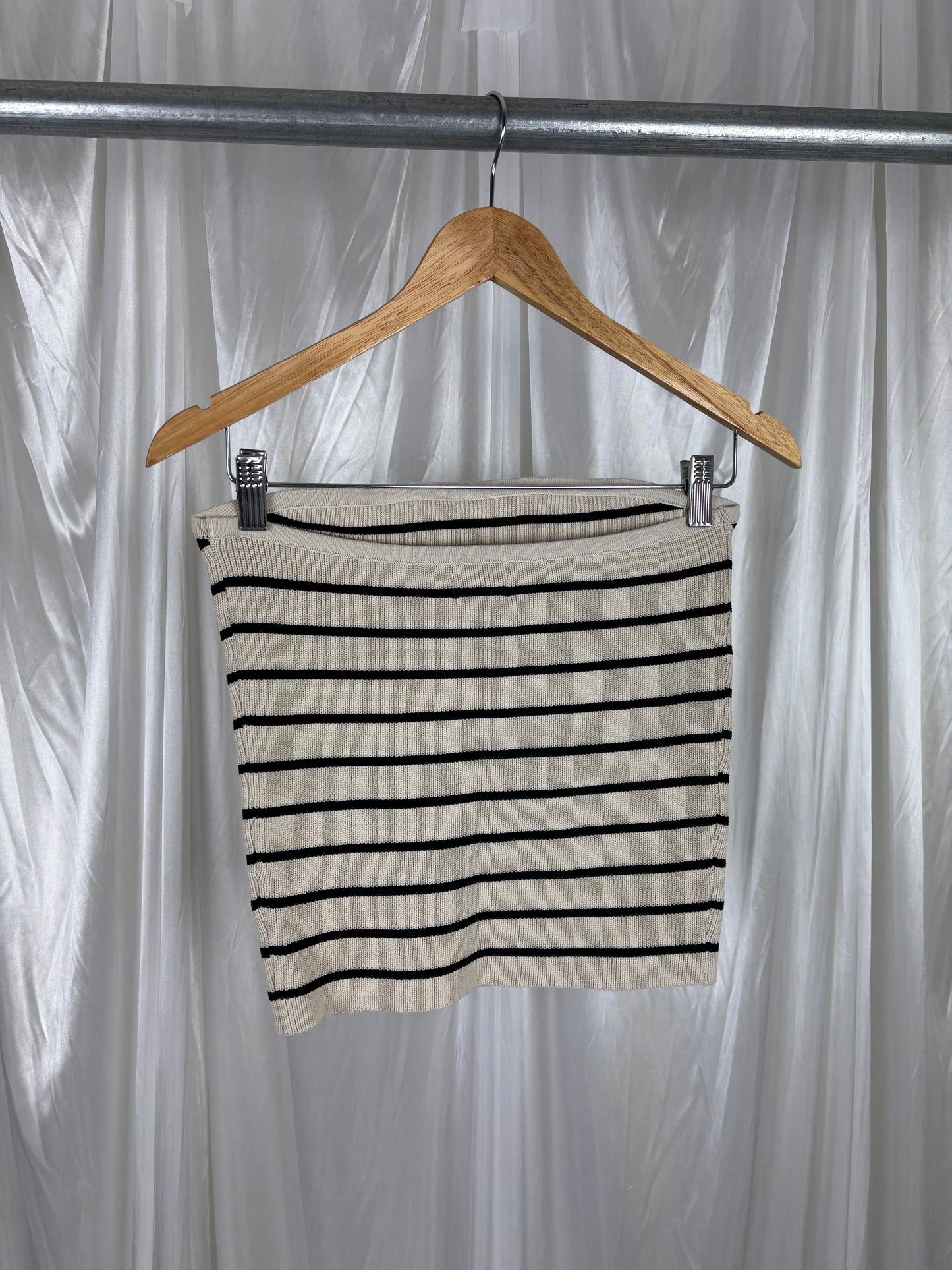 Dissh Billie Stone Stripe Knit Top - XL