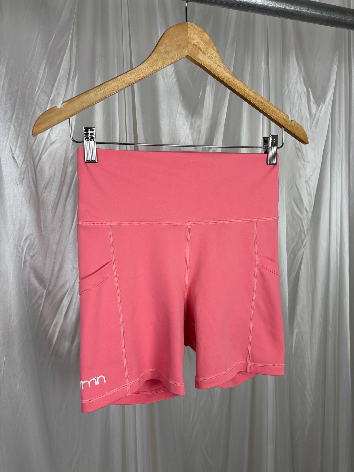 Aimn Coral Ball Pocket Biker Shorts - S