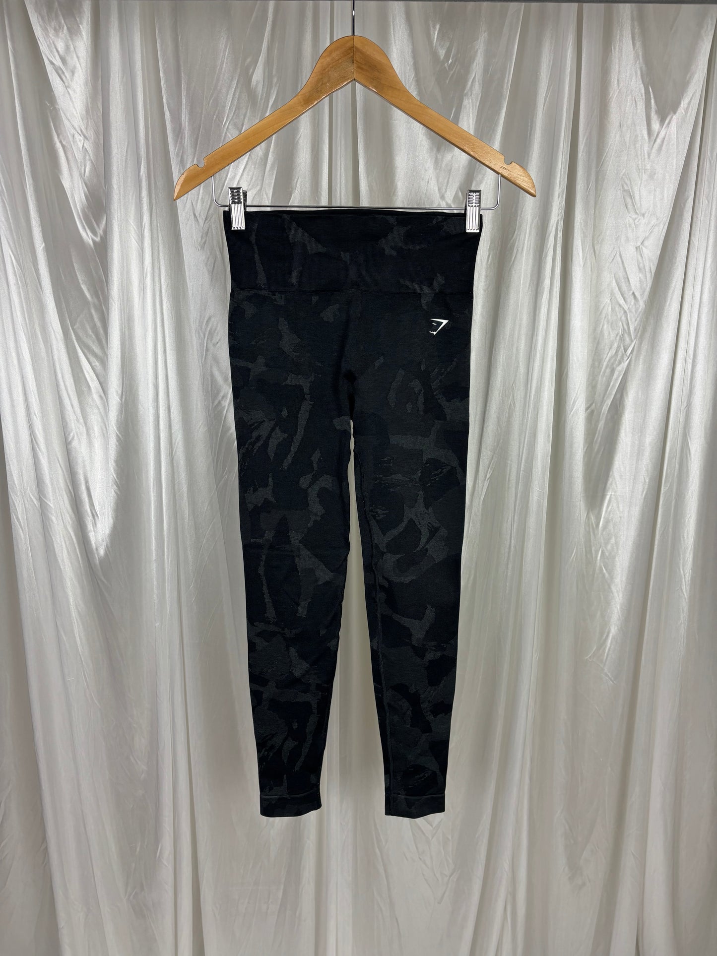 Gymshark Grey Patterned Leggings - S