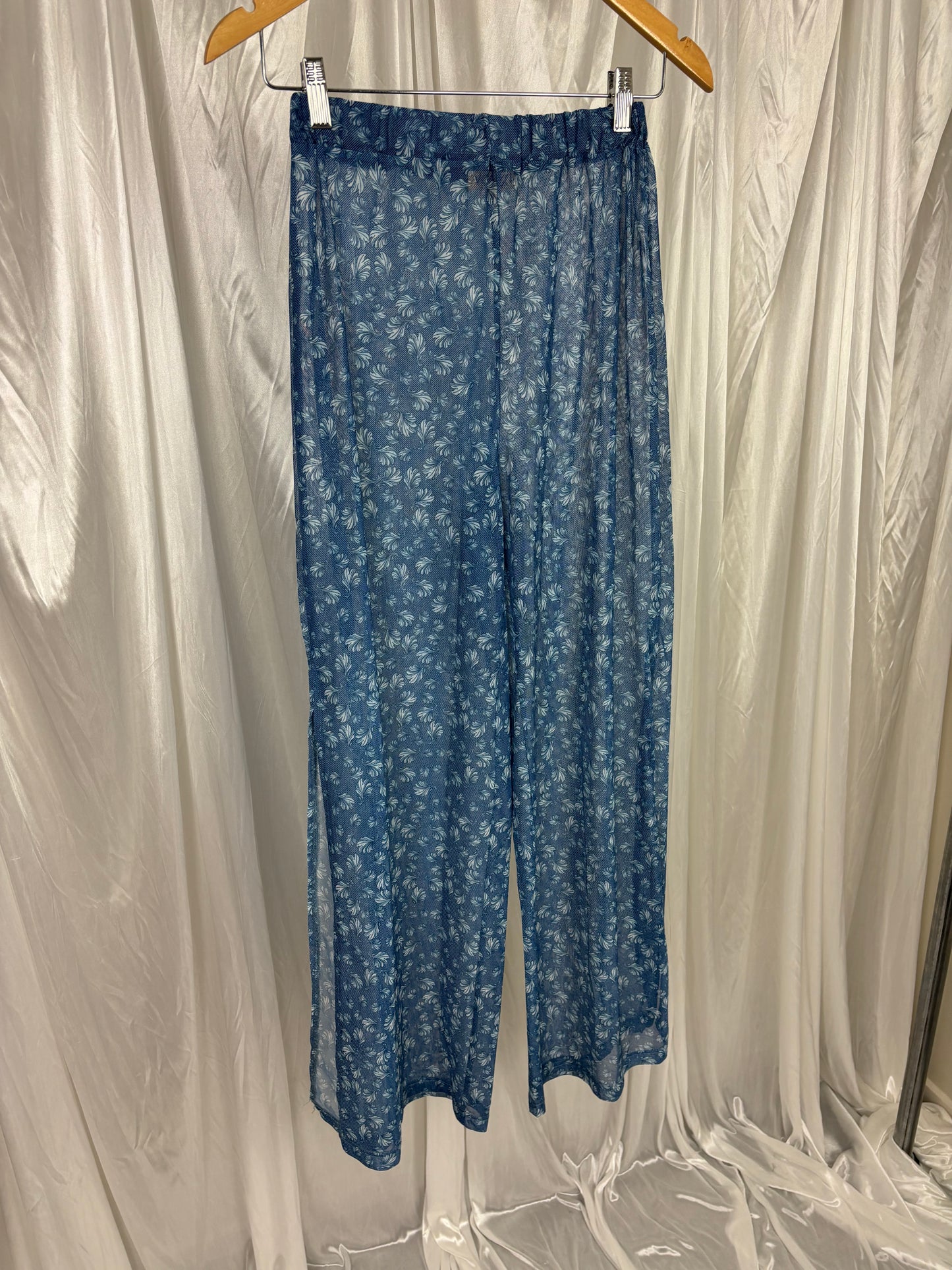 Verge Girl Blue Sheer Pants -  8