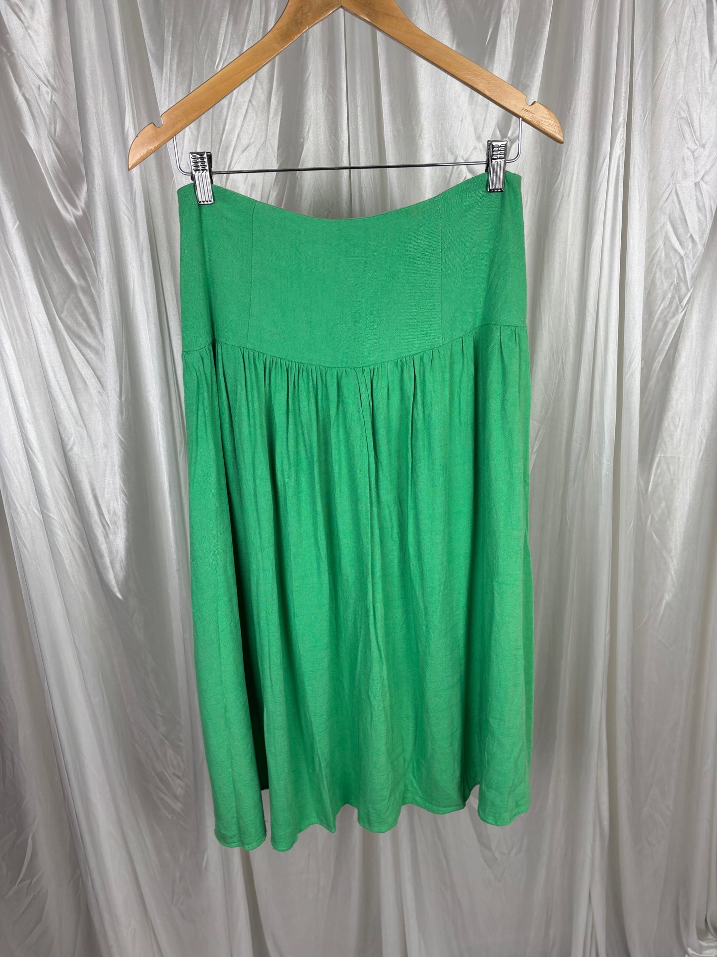Princess Polly Green Mini Skirt - 10